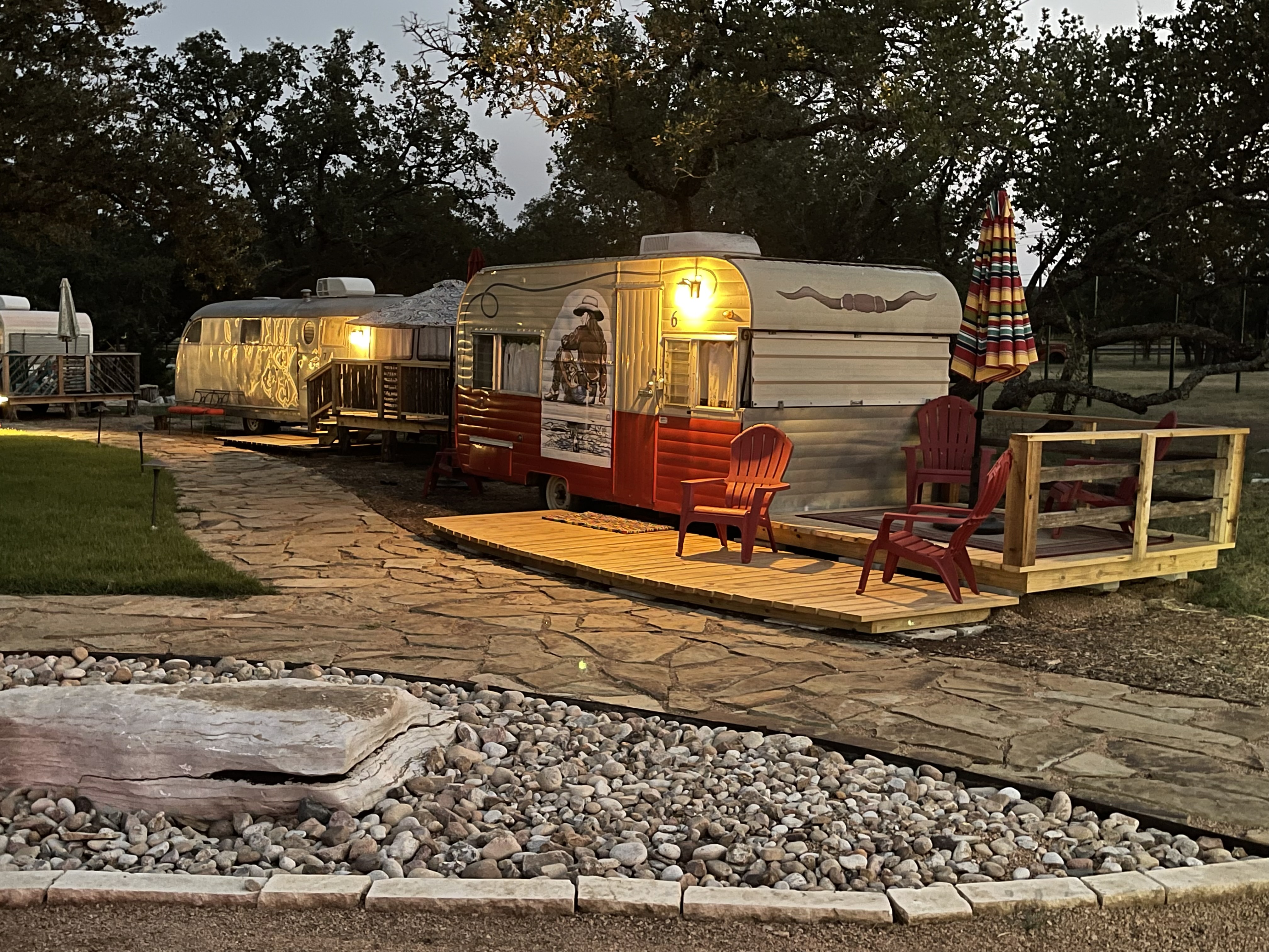Glamping in Spicewood~ The Cowgirl