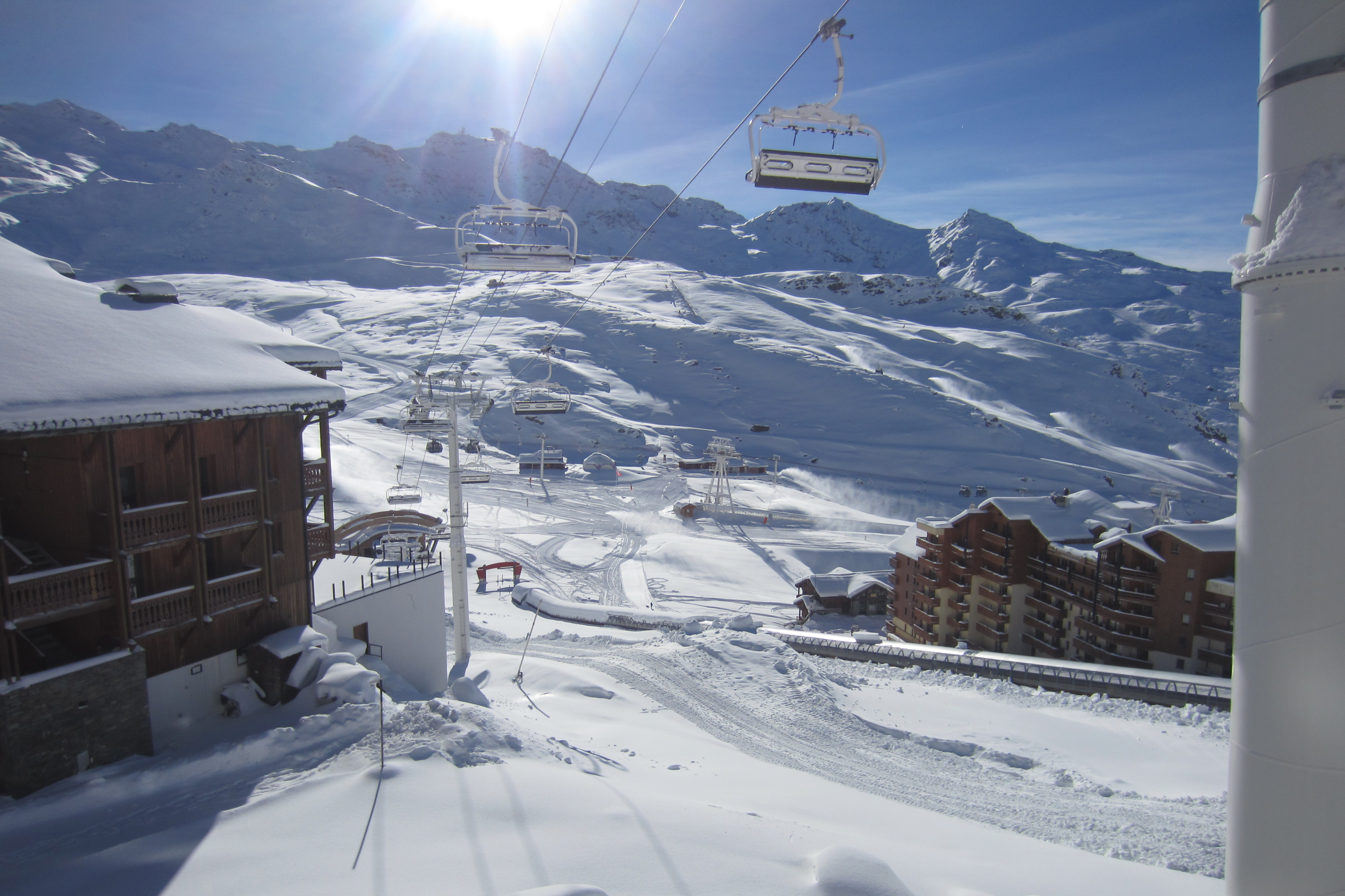 L'Orsière, apartment 4/6 pers, ski-out