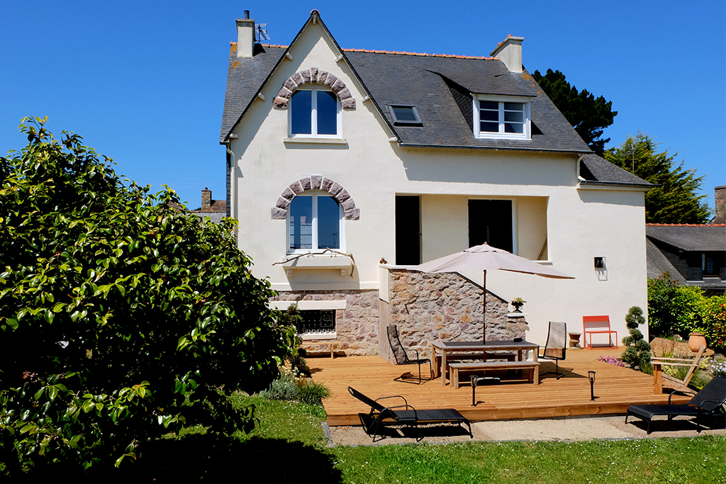Kerpalud, neo-bretonne house, near Paimpol