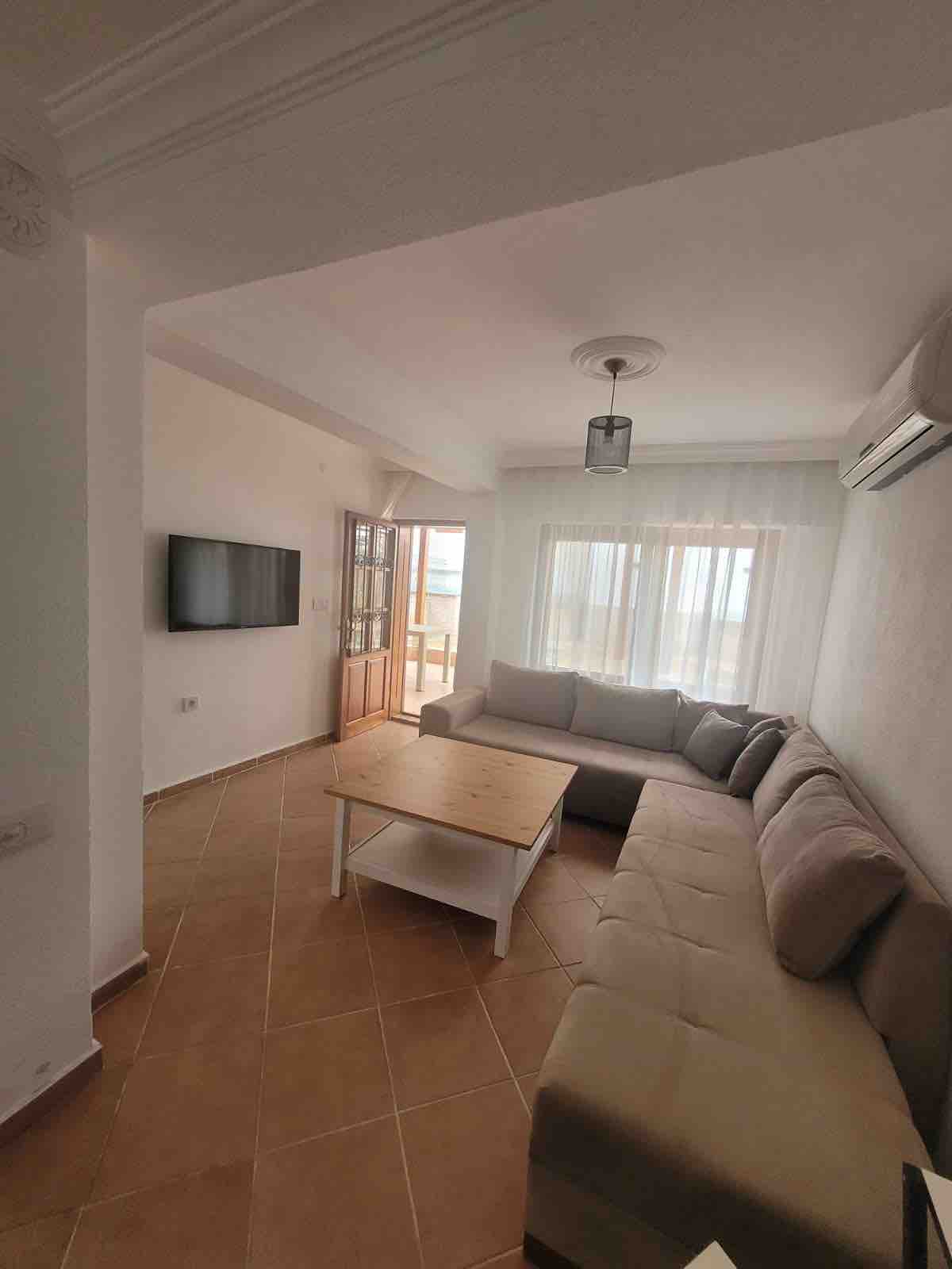 Akyaka’da Bahçeli (BBQ) 1+1 daire Airbnb