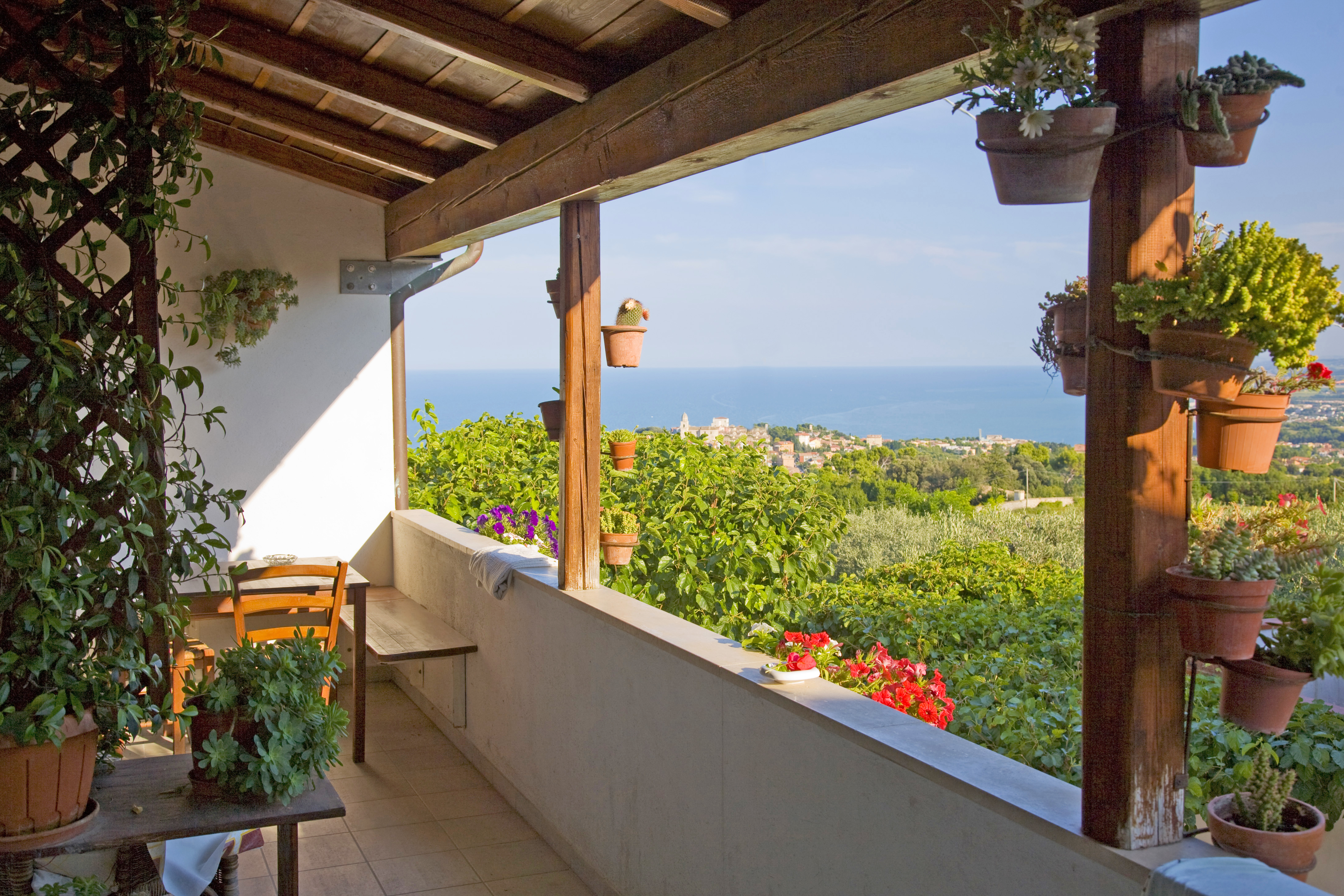 Unique view for I Sassi Neri apartment