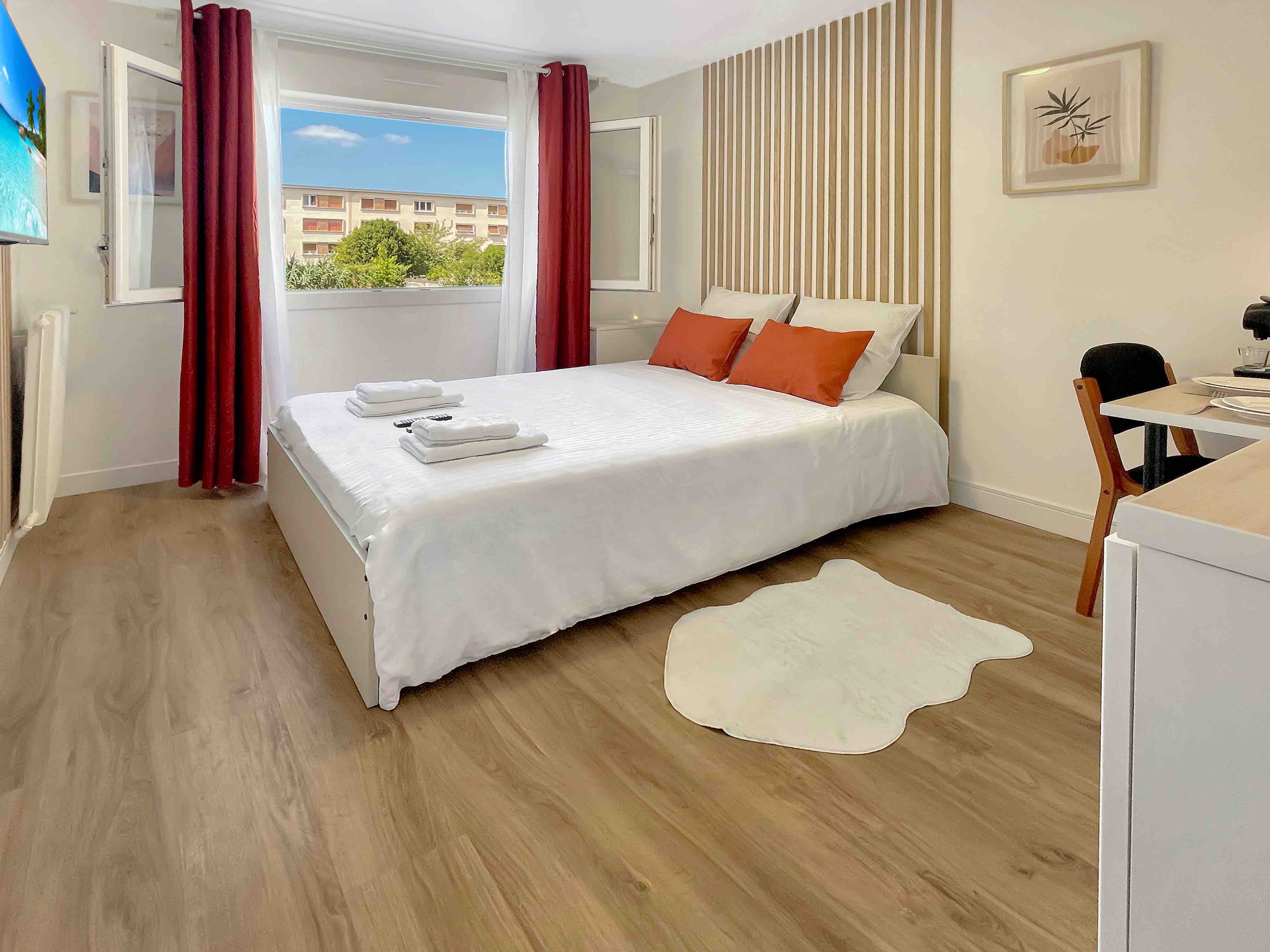 Apartment 4 min on foot from Melun train station