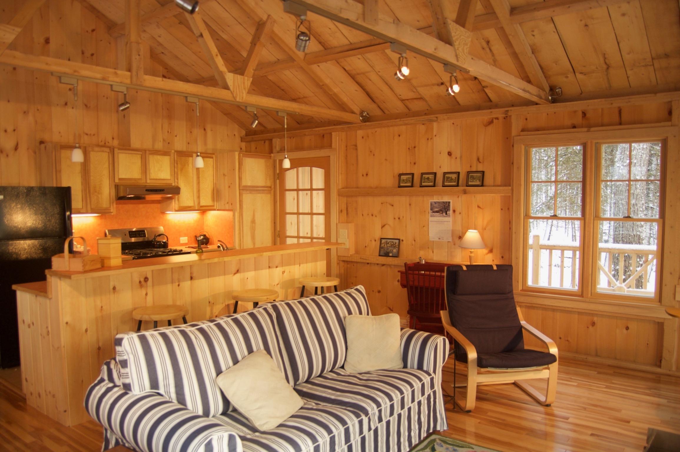 Southwest Harbor Forest Mountain View Cabin Cabins for Rent in Southwest Harbor, Maine, United