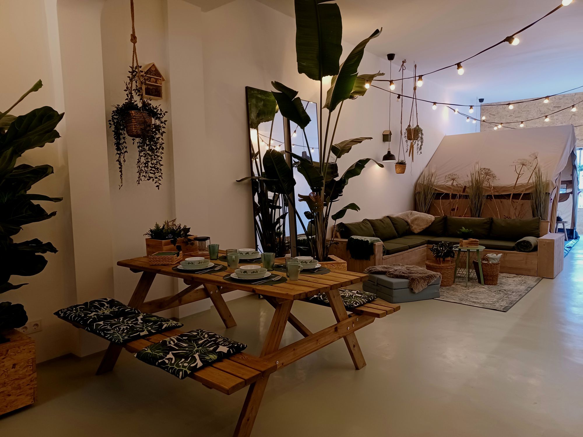 75m2 Indoor Glamping Scheveningen — The Hague stay