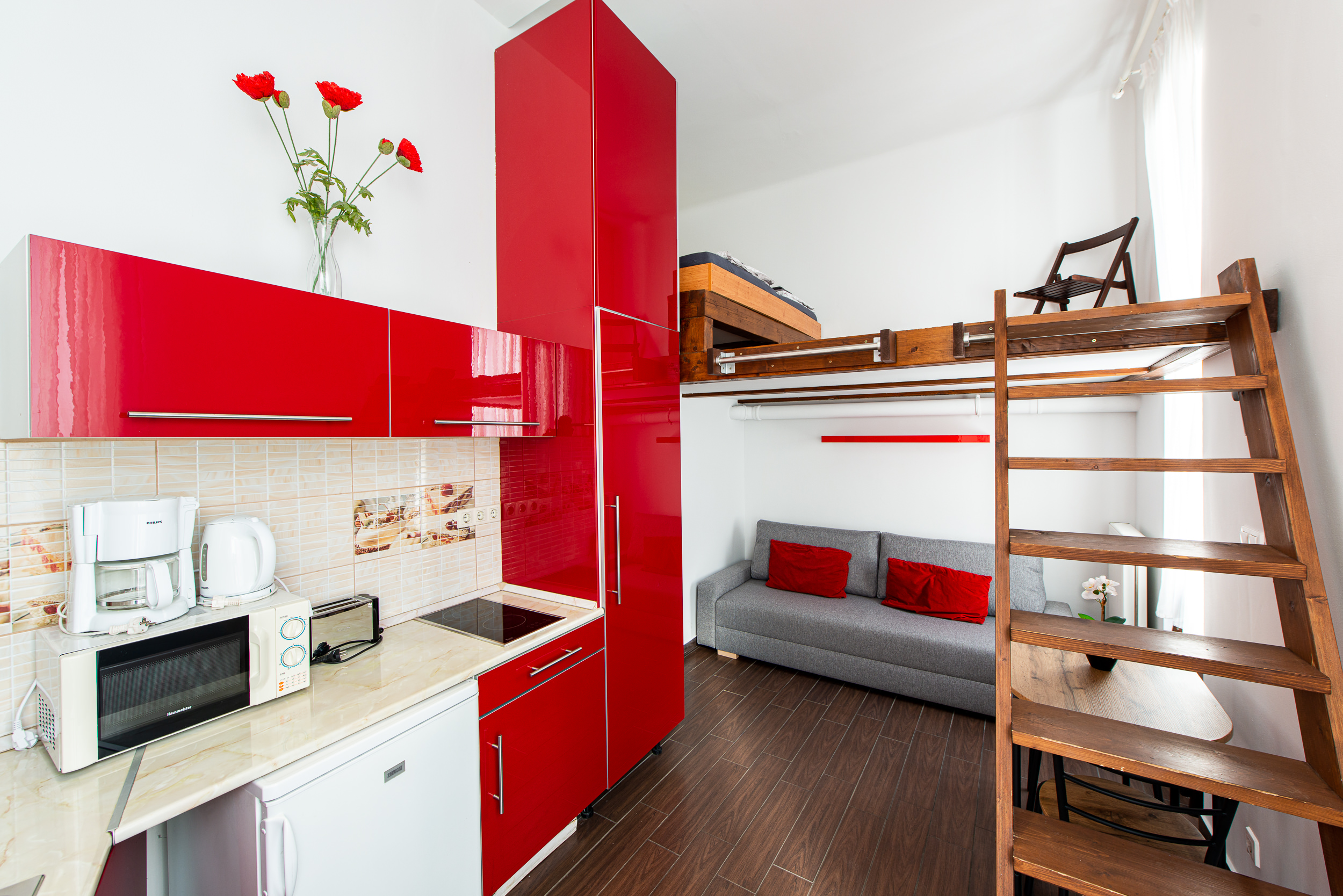 Nicely renovated studio flat in the city centre