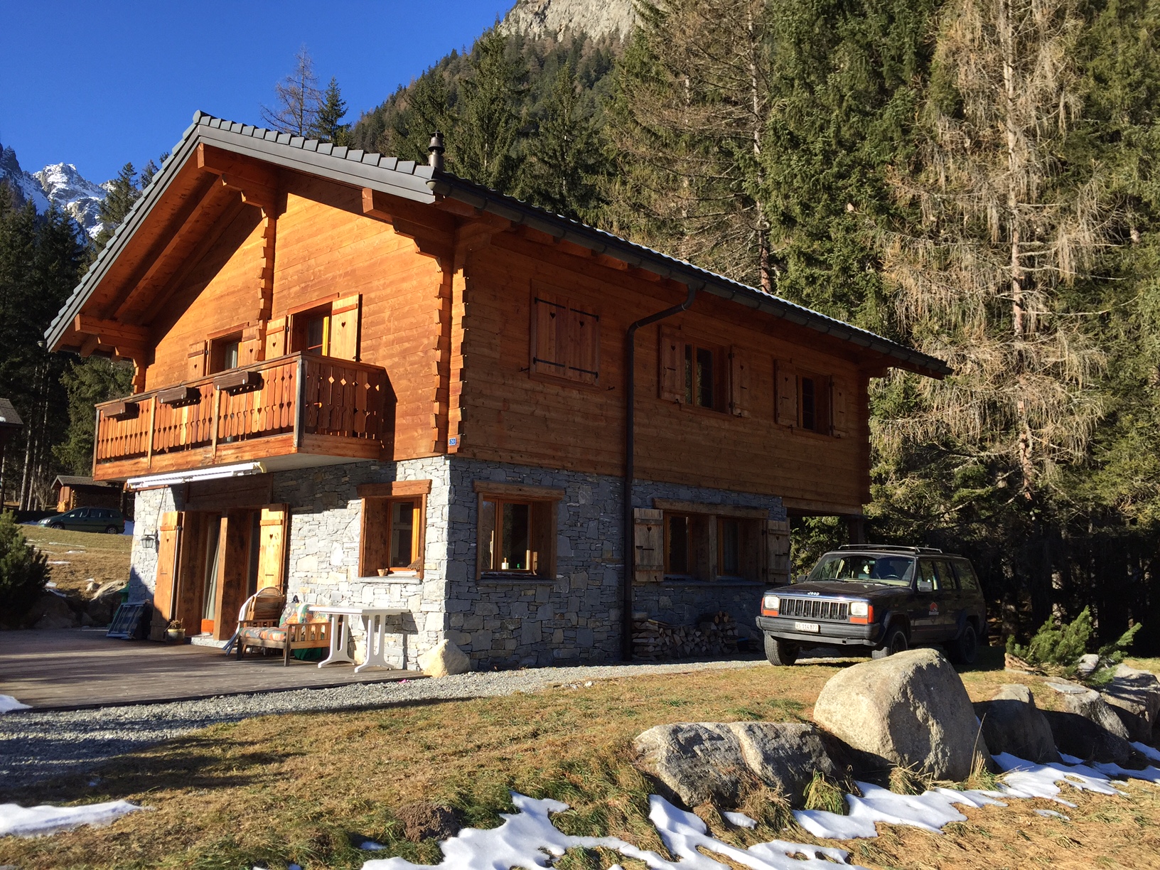Praz-De-Fort / La Fouly: comfortable chalet