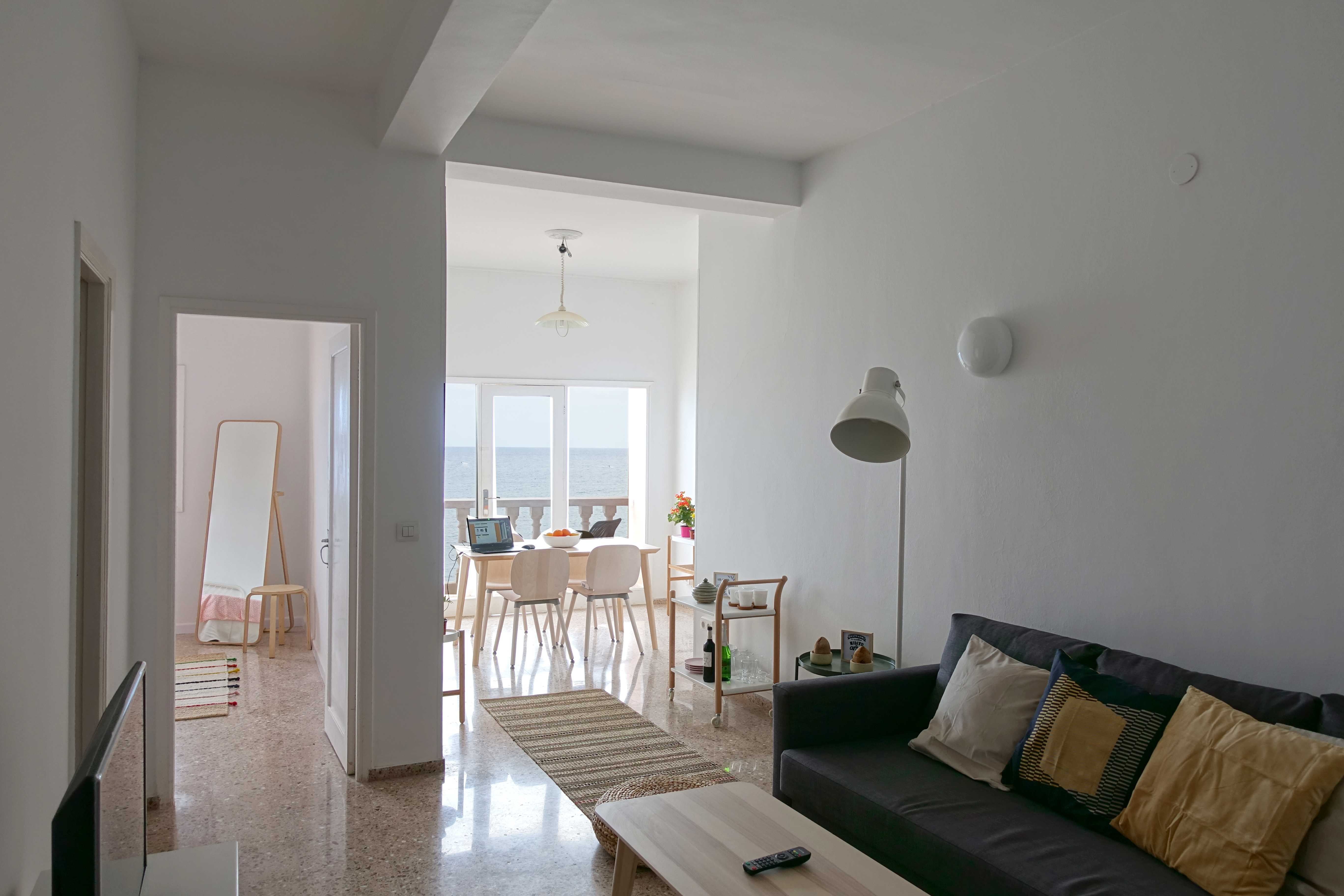 El Medano Fantastic Front Sea Views Rocamar Ap 5 Apartments For Rent In El Medano Canarias Spain