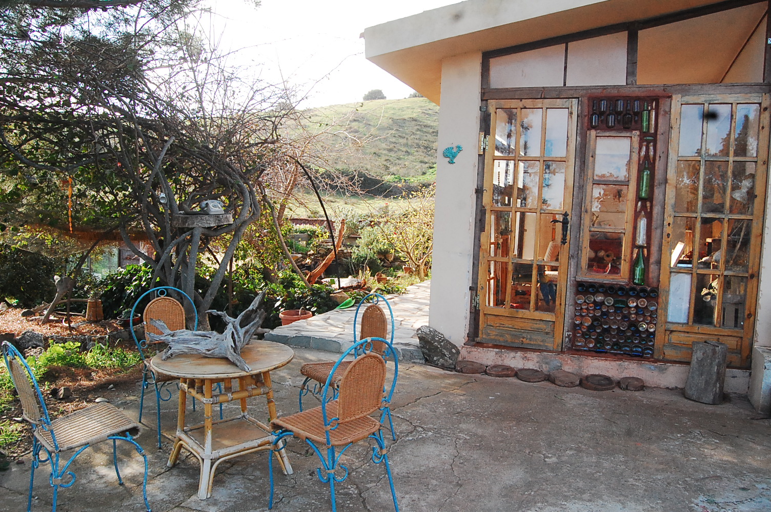natural farm with sea view
