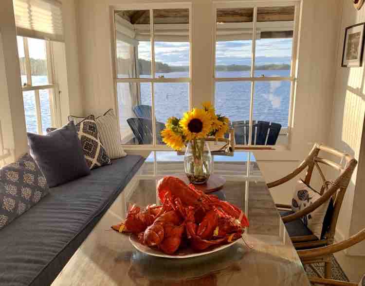 Orono, Maine Lakeside Cottage Stunning & Private! Cottages for Rent