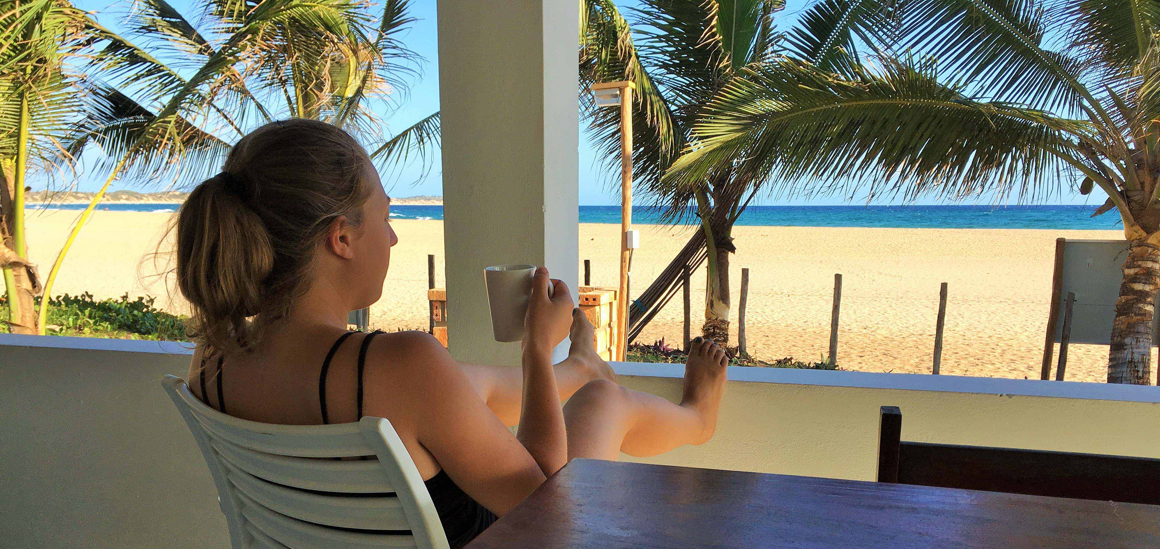 Beautiful Beach Front House On Tofo Beach Houses For Rent In