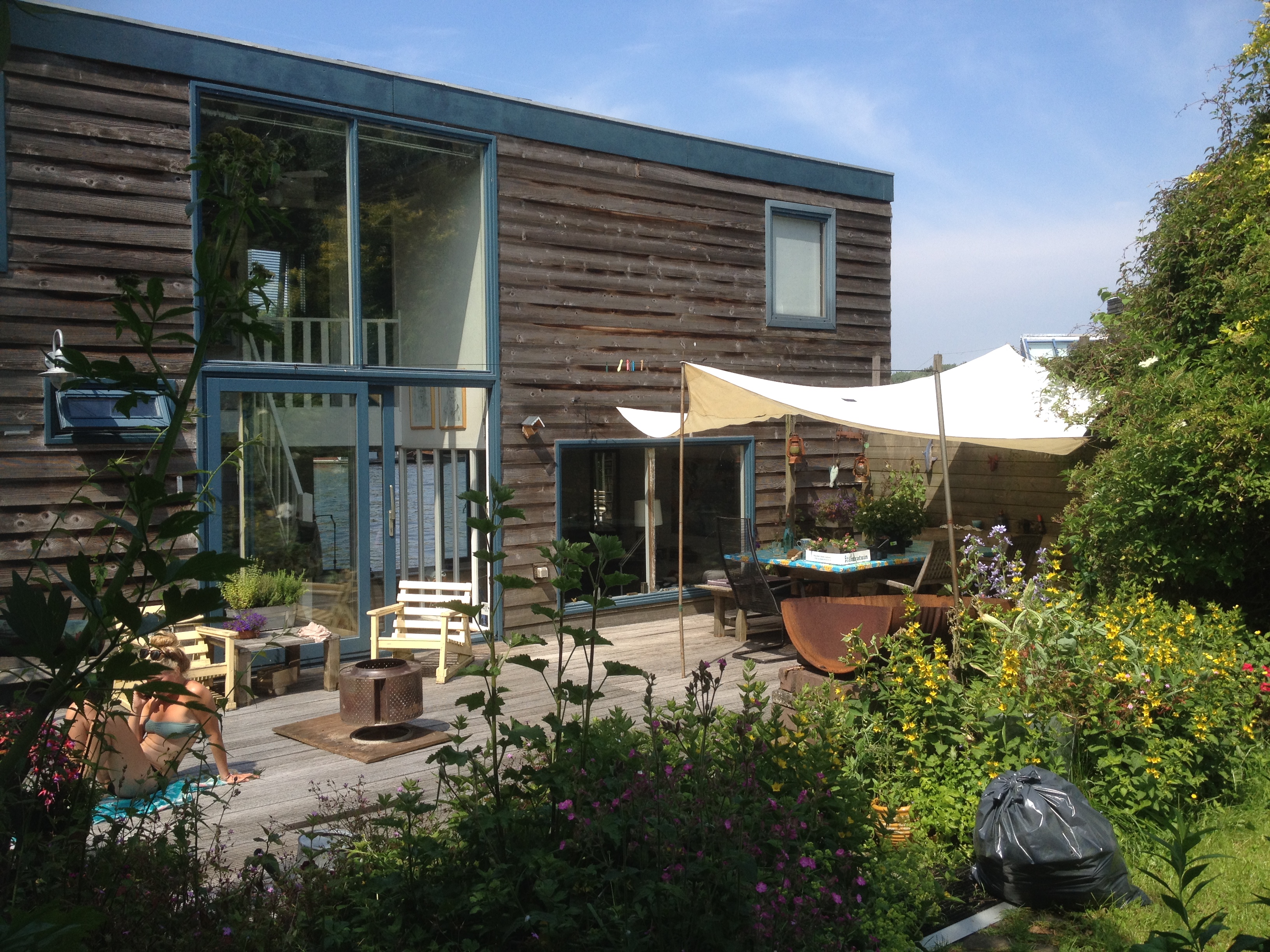 BOAT apartment 2-4 pers. Free parking en Bikes — Amsterdam stay