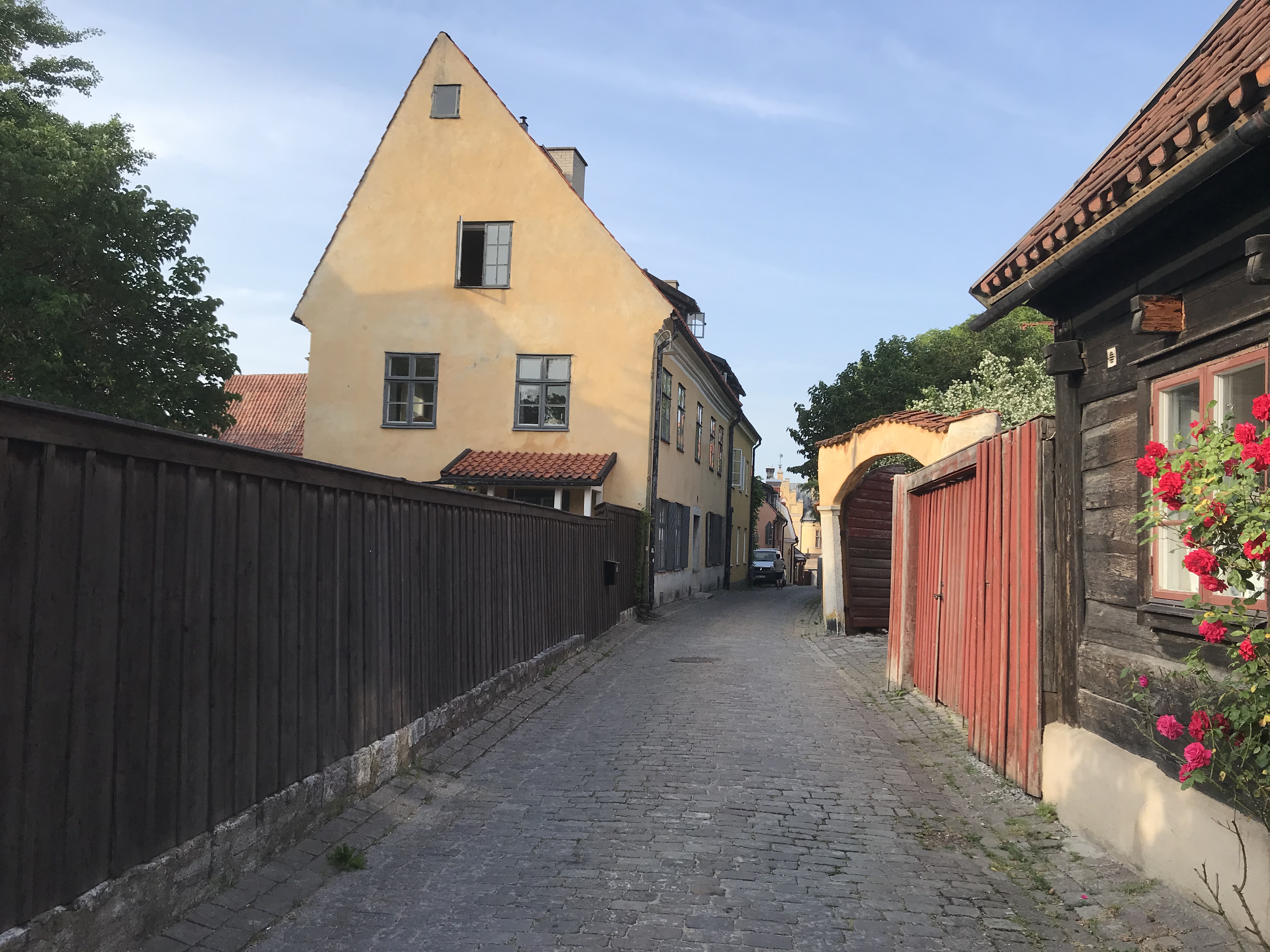 Apartment in unique 18th century house centrally located in Visby