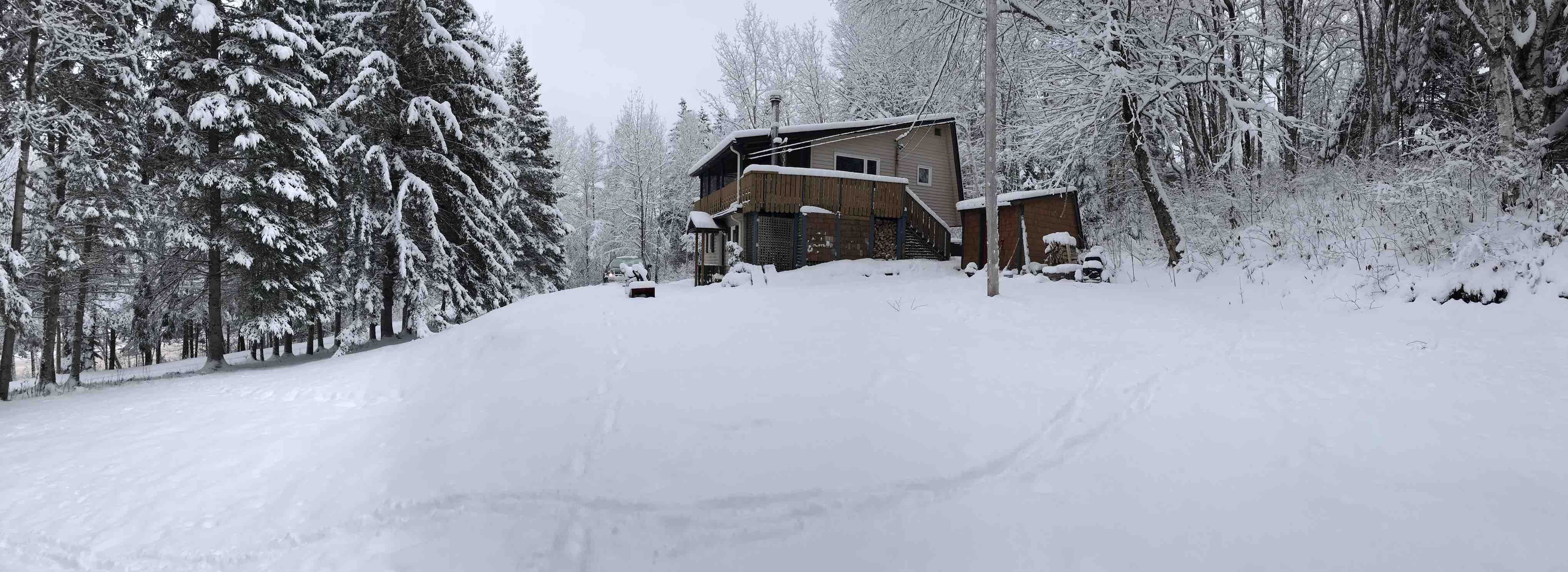 Ski Chalet at Poley Mountain in Waterford, New Brunswick