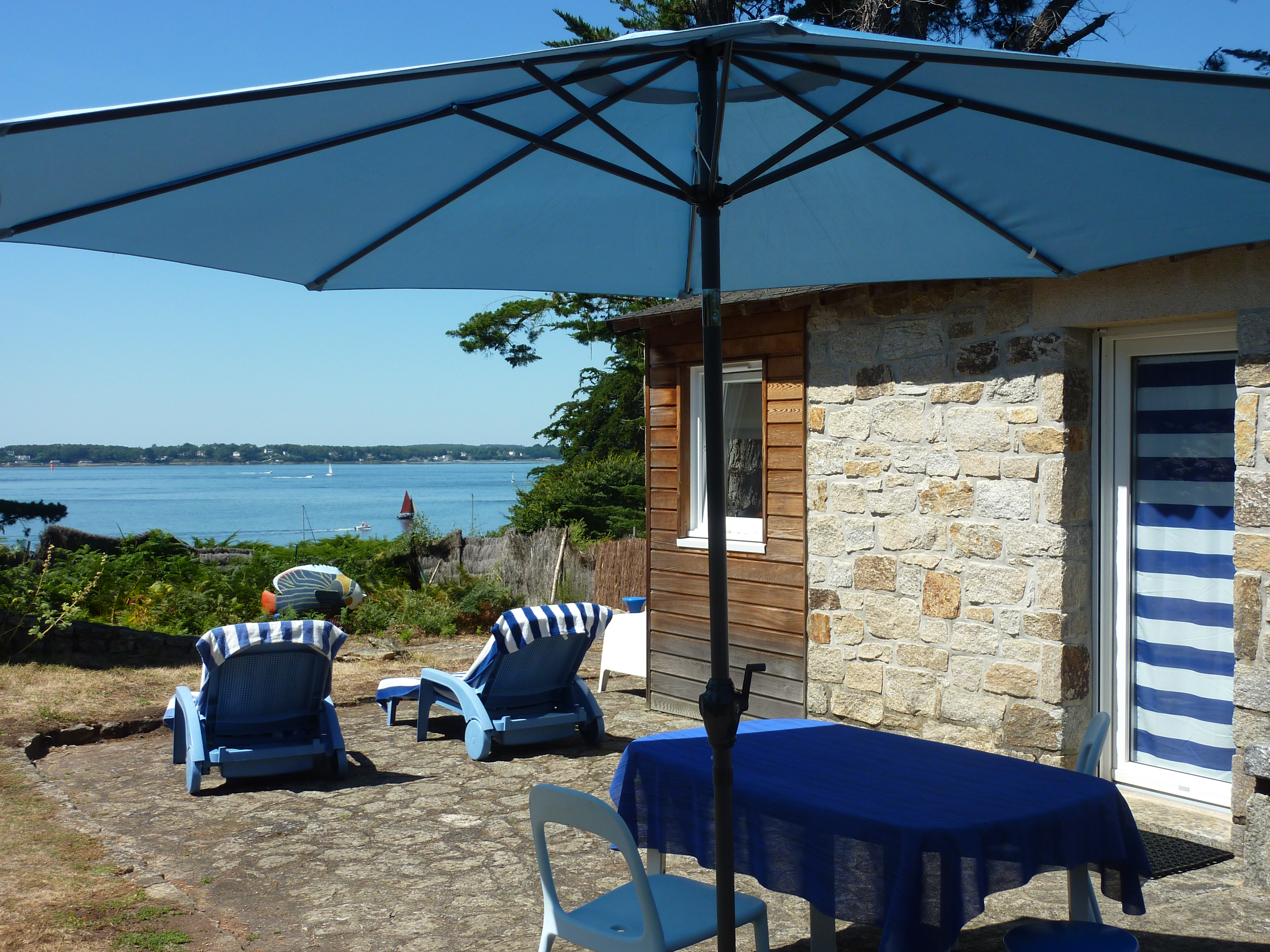 Guesthouse, beautiful sea view on Ile aux Moines