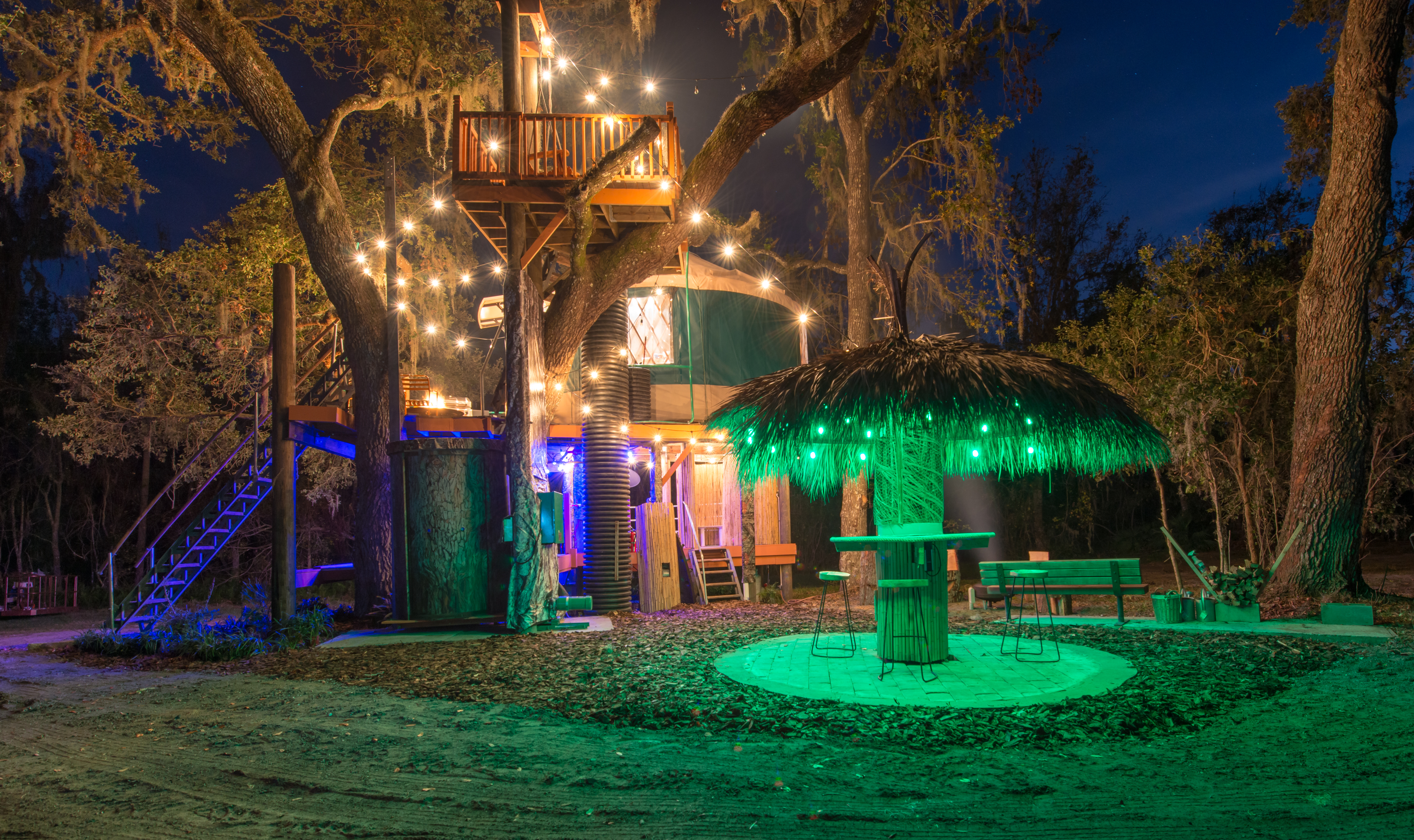 Treehouse At Danville Boomhutten Te Huur In Geneva Florida Verenigde Staten