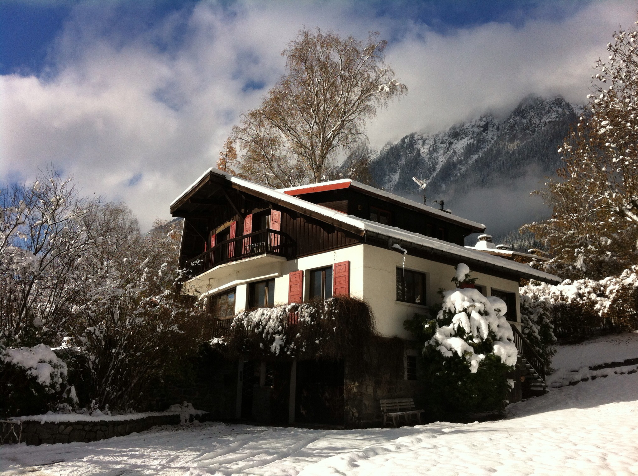 In the center of Chamonix, beautiful apartment in chalet