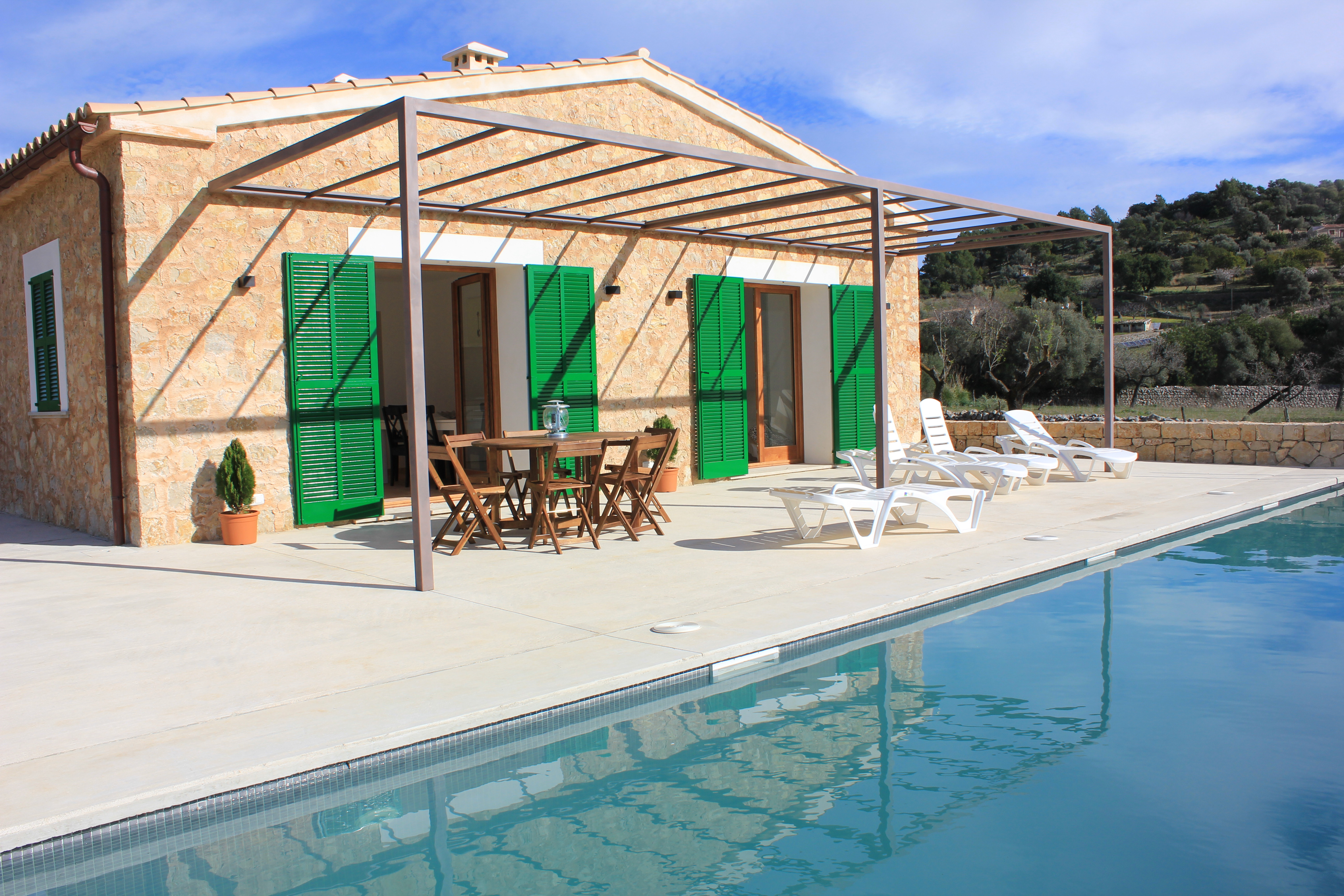 "Es Campet". Villa with private pool and piano. in Mancor de la Vall, Mallorca