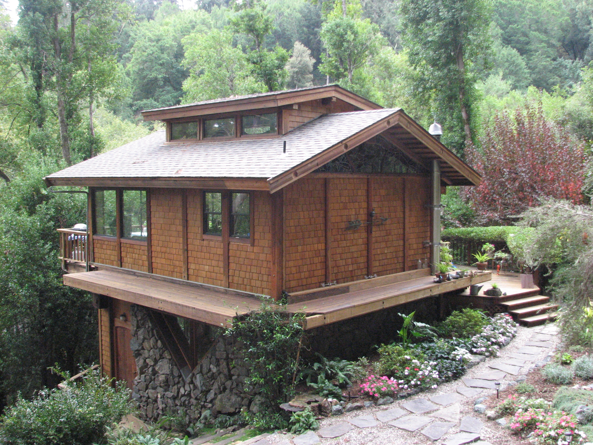 Point Reyes Unique Creekside Home Cabins For Rent In Point Reyes Station California United States