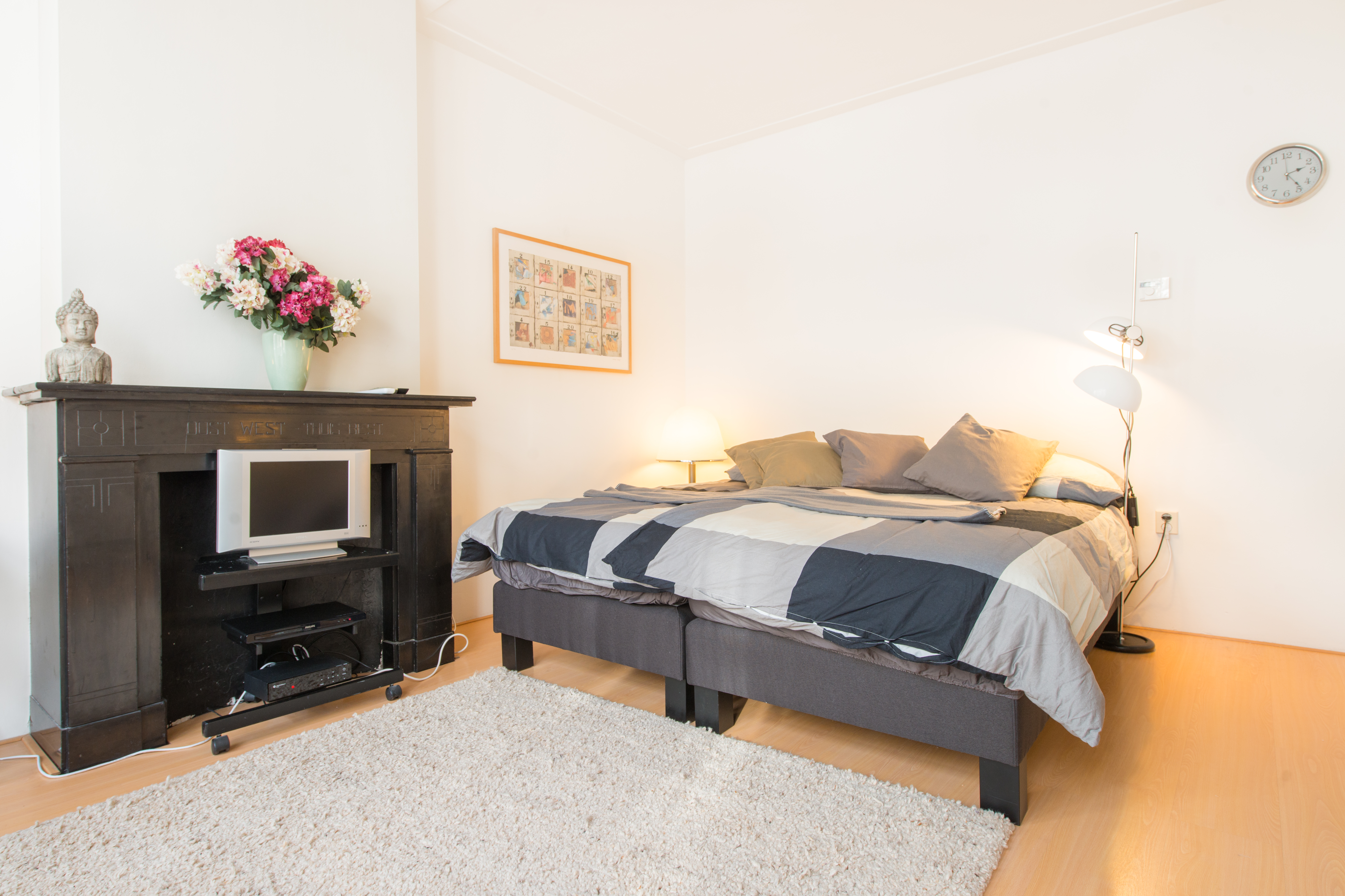 Comfortable bedroom in 9 streets — Amsterdam stay
