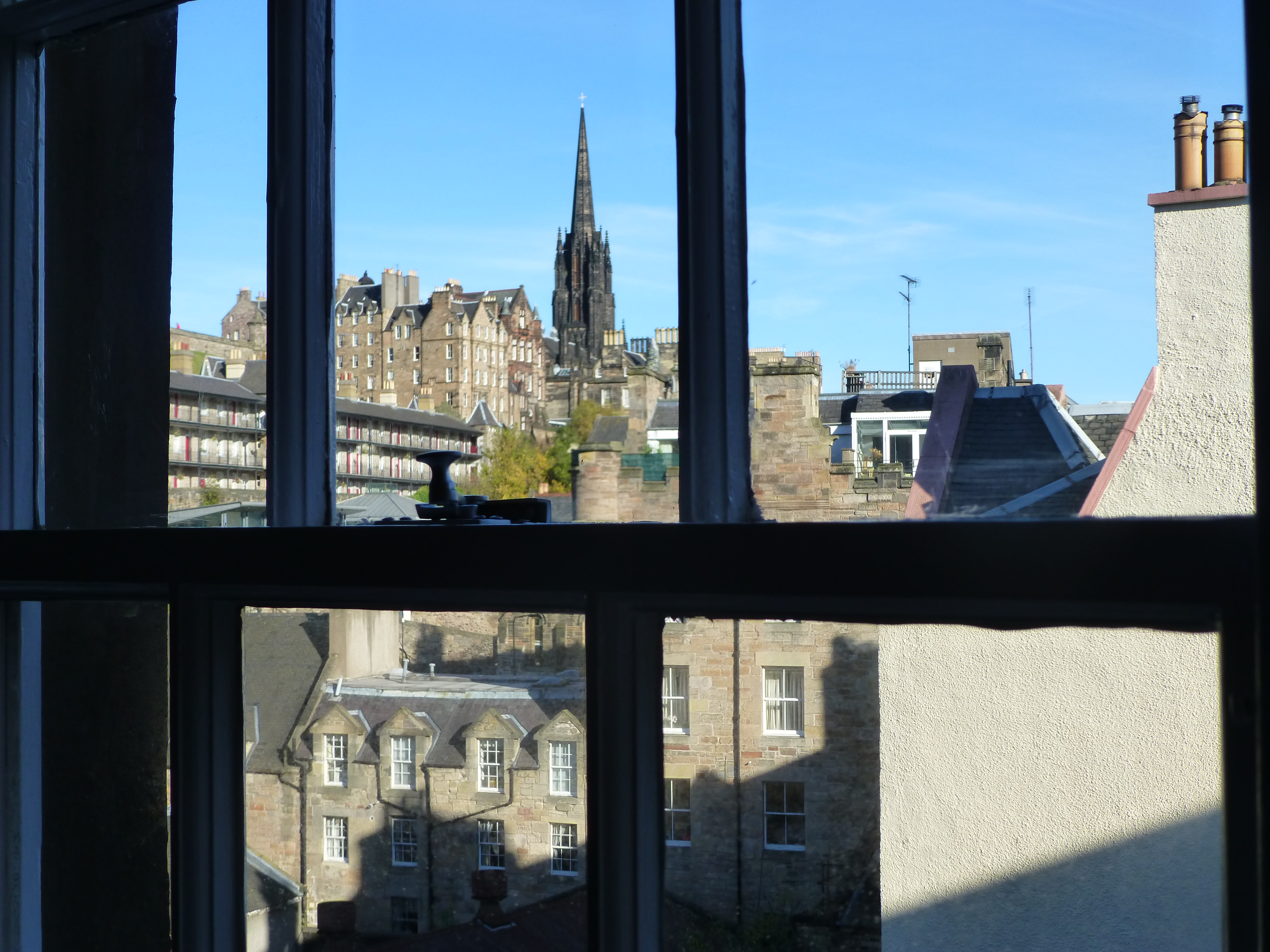 Under the Castle, Grassmarket in Old Town, Princes Street and Leith Street, Edinburgh