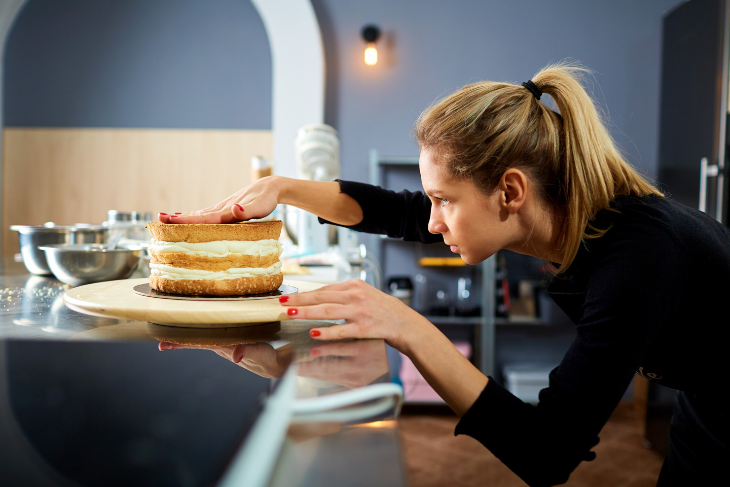 Pastry girl Cake