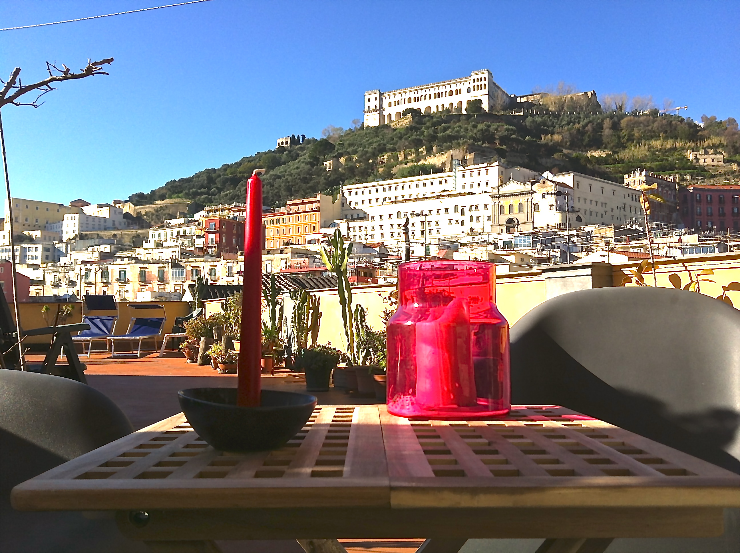 La Certosa for the stay in Montecalvario, Naples