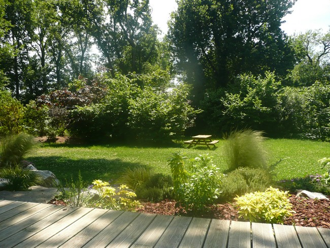 rez de jardin, plages 200 m, bourg 500m,  wifi