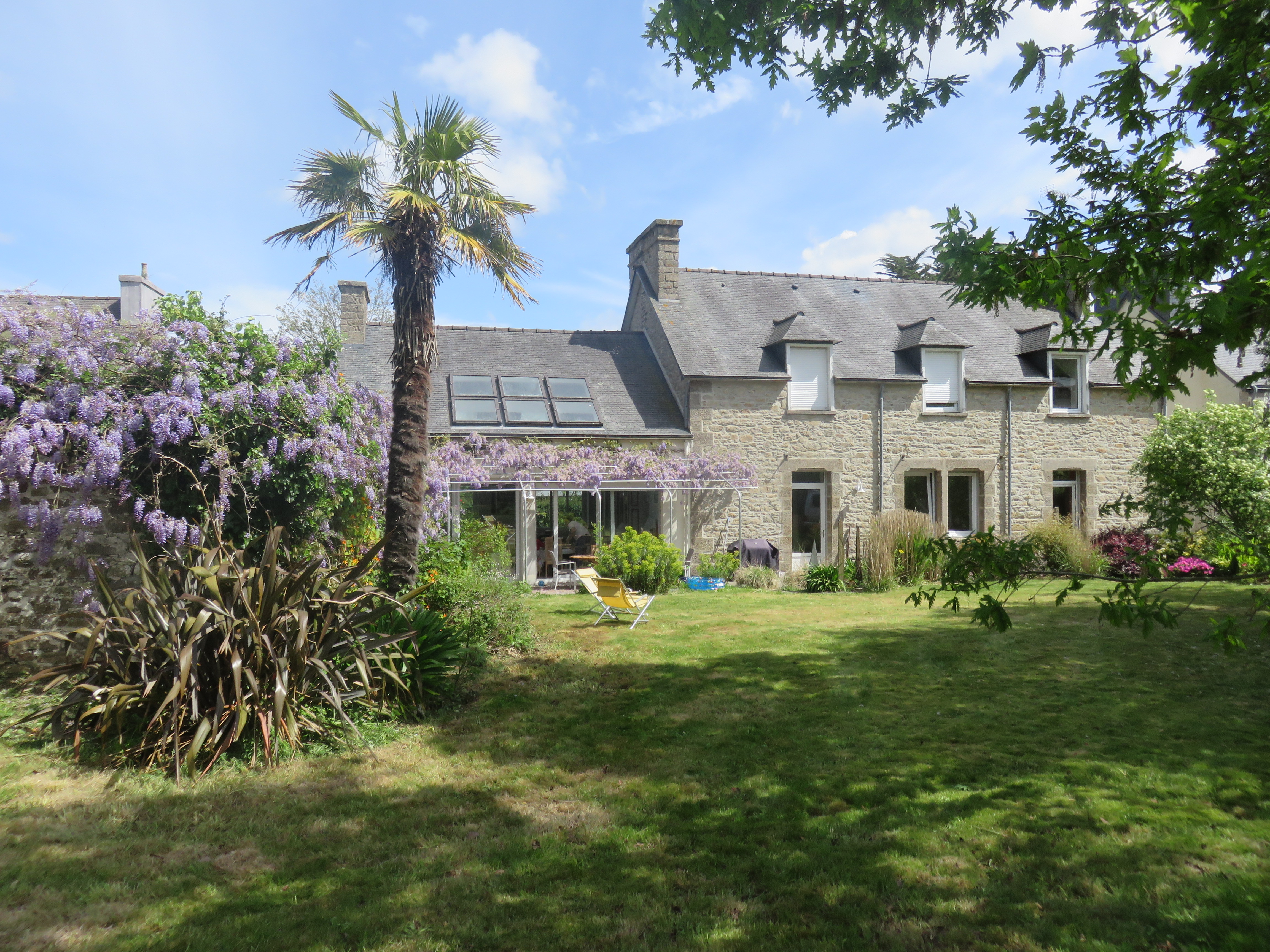 Family home in Aber Wrach, the beach on foot