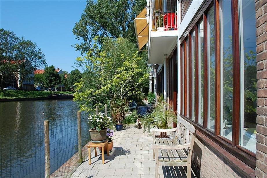 Big bright room on the water โ Amsterdam stay