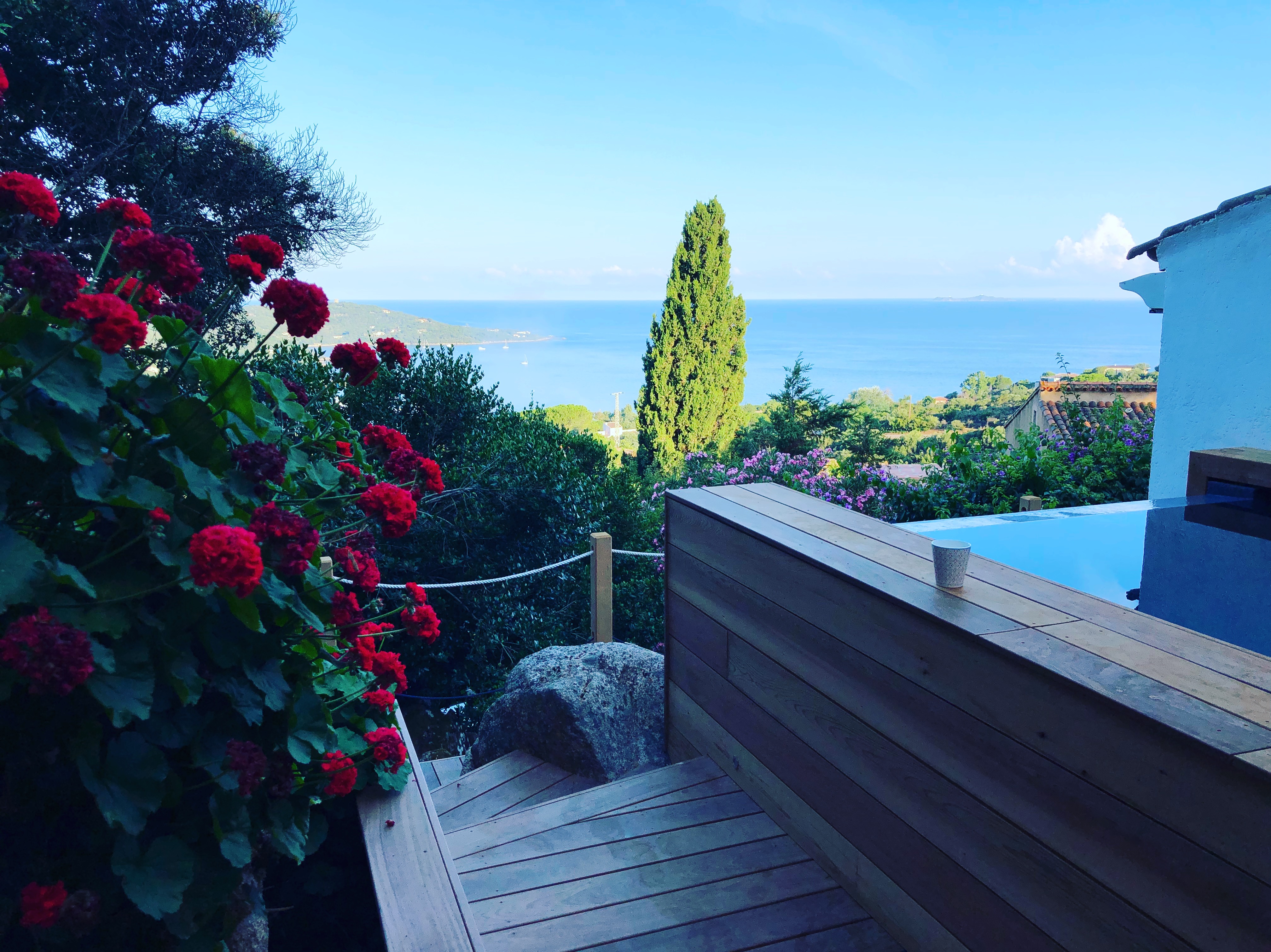Little heaven with sea view in Corsica