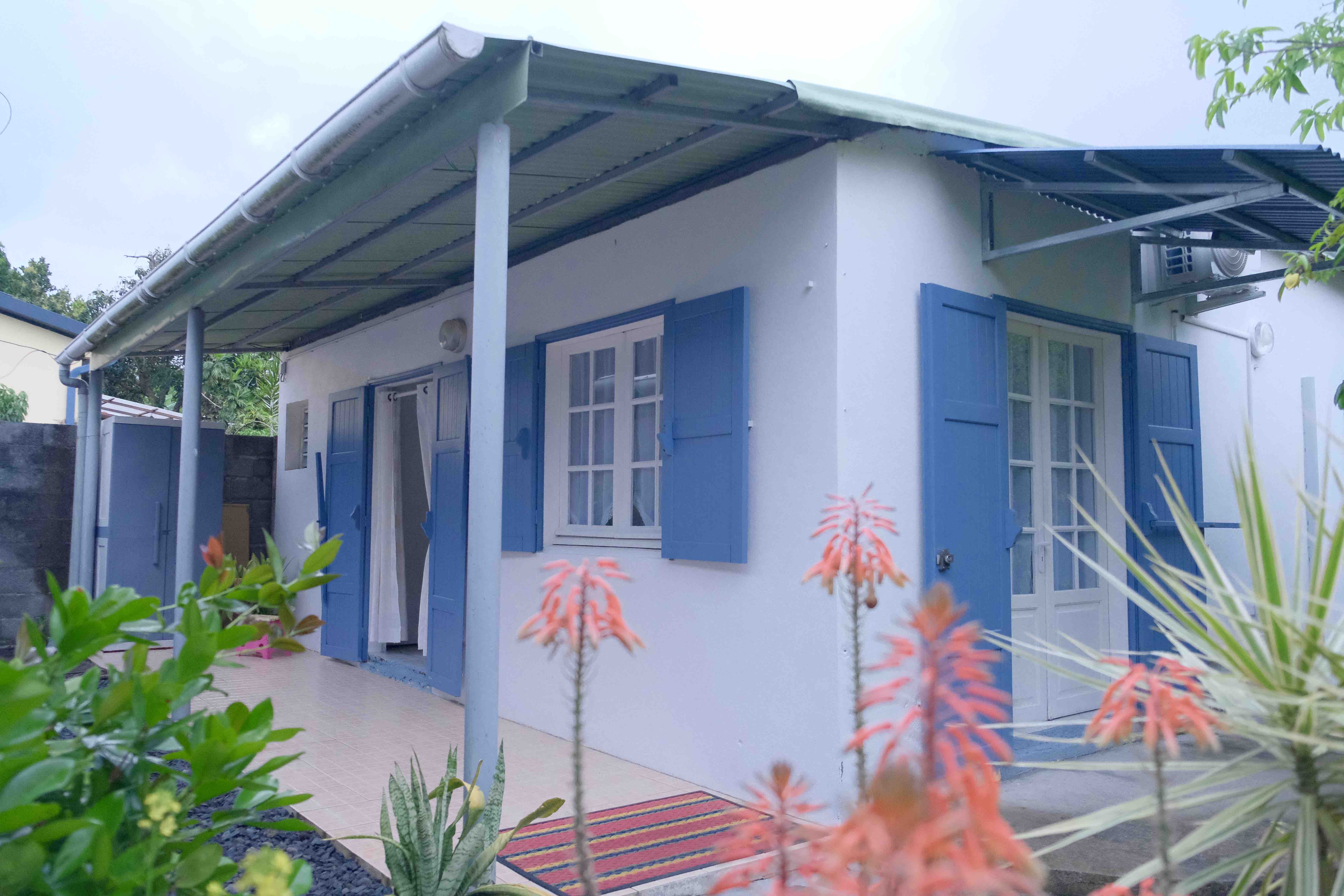 Case de Marie-France in Bras Panon