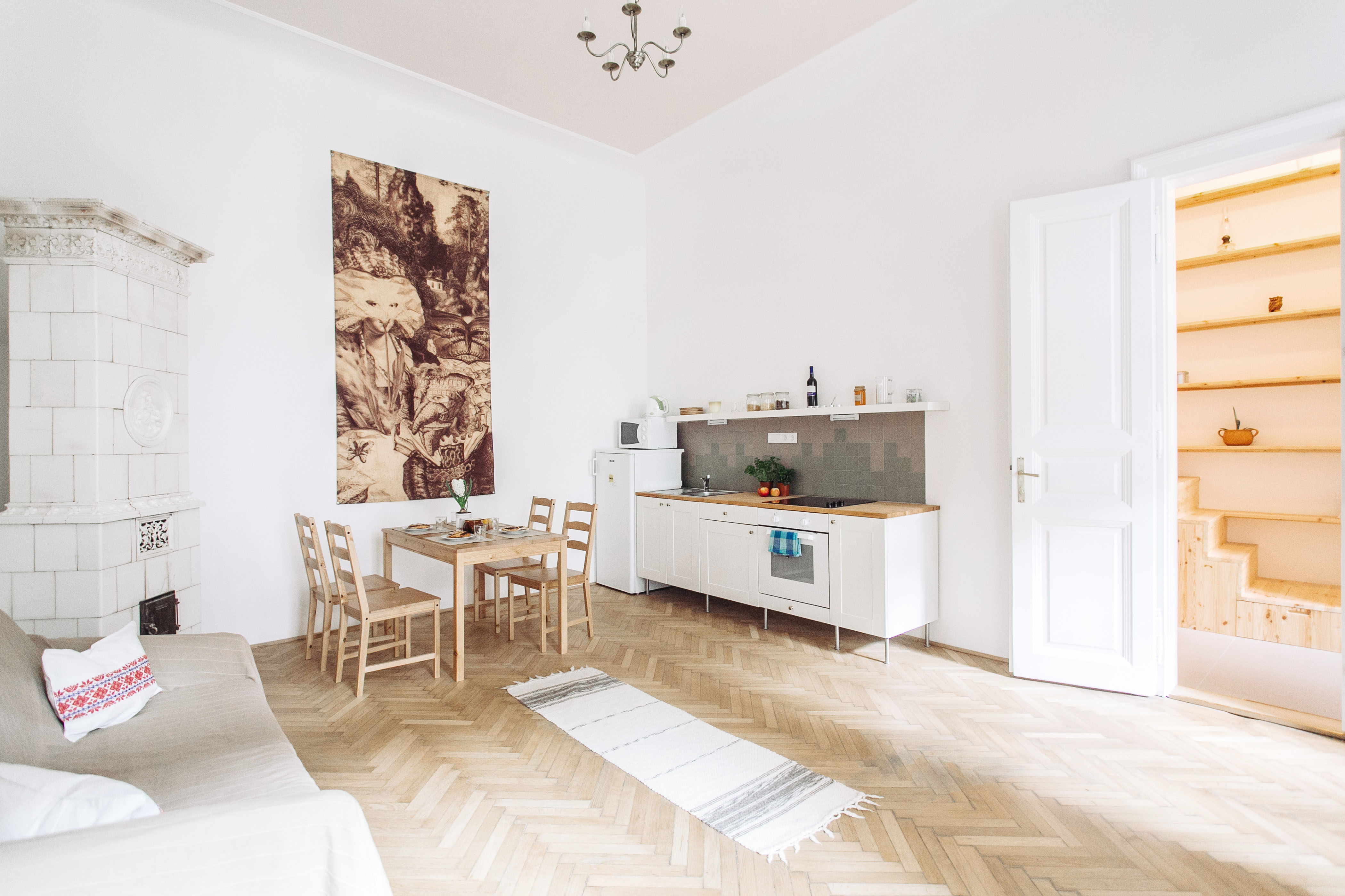 19th century & modern - cozy flat