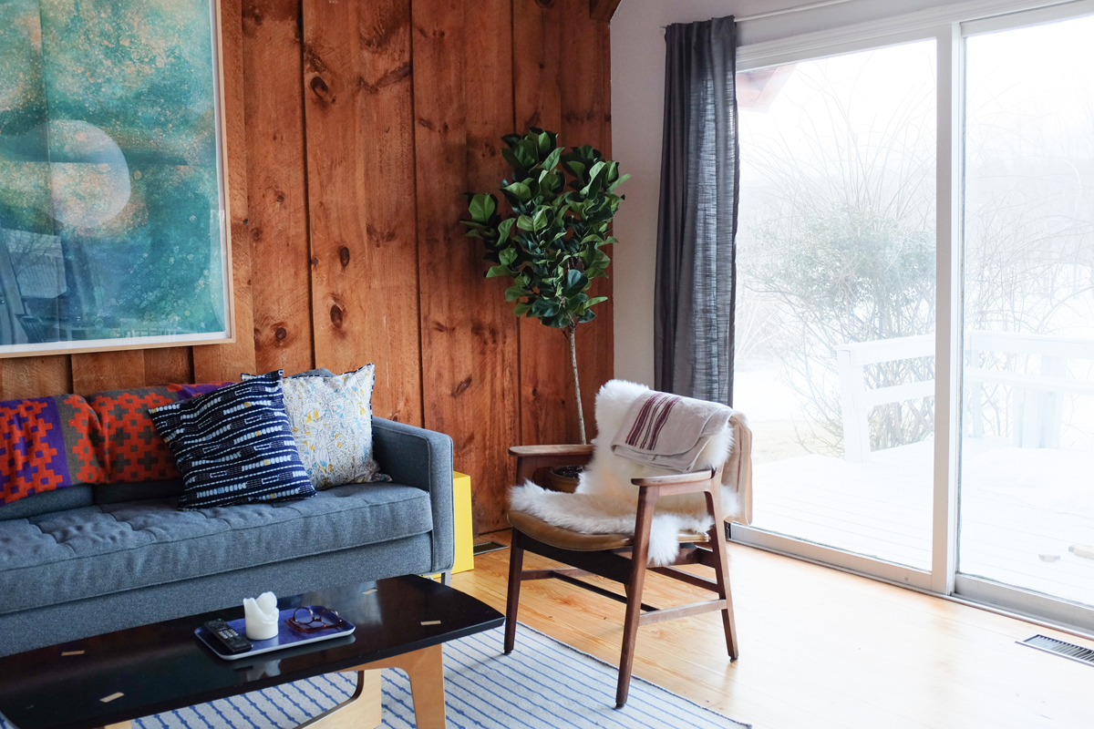 Cozy Modern Hudson Valley Escape Houses for Rent in High Falls, New