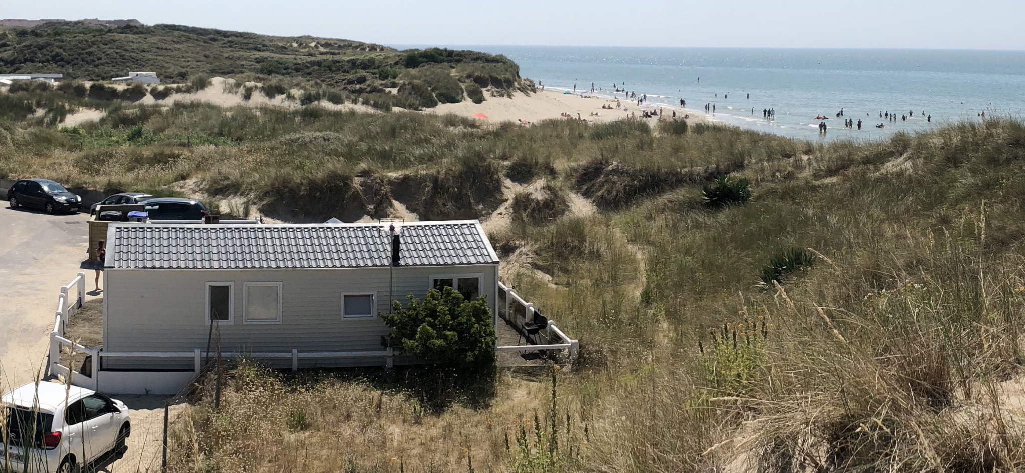 Mobilhome en bord de mer Sainte Cécile plage Bungalows à louer à Camiers, HautsdeFrance