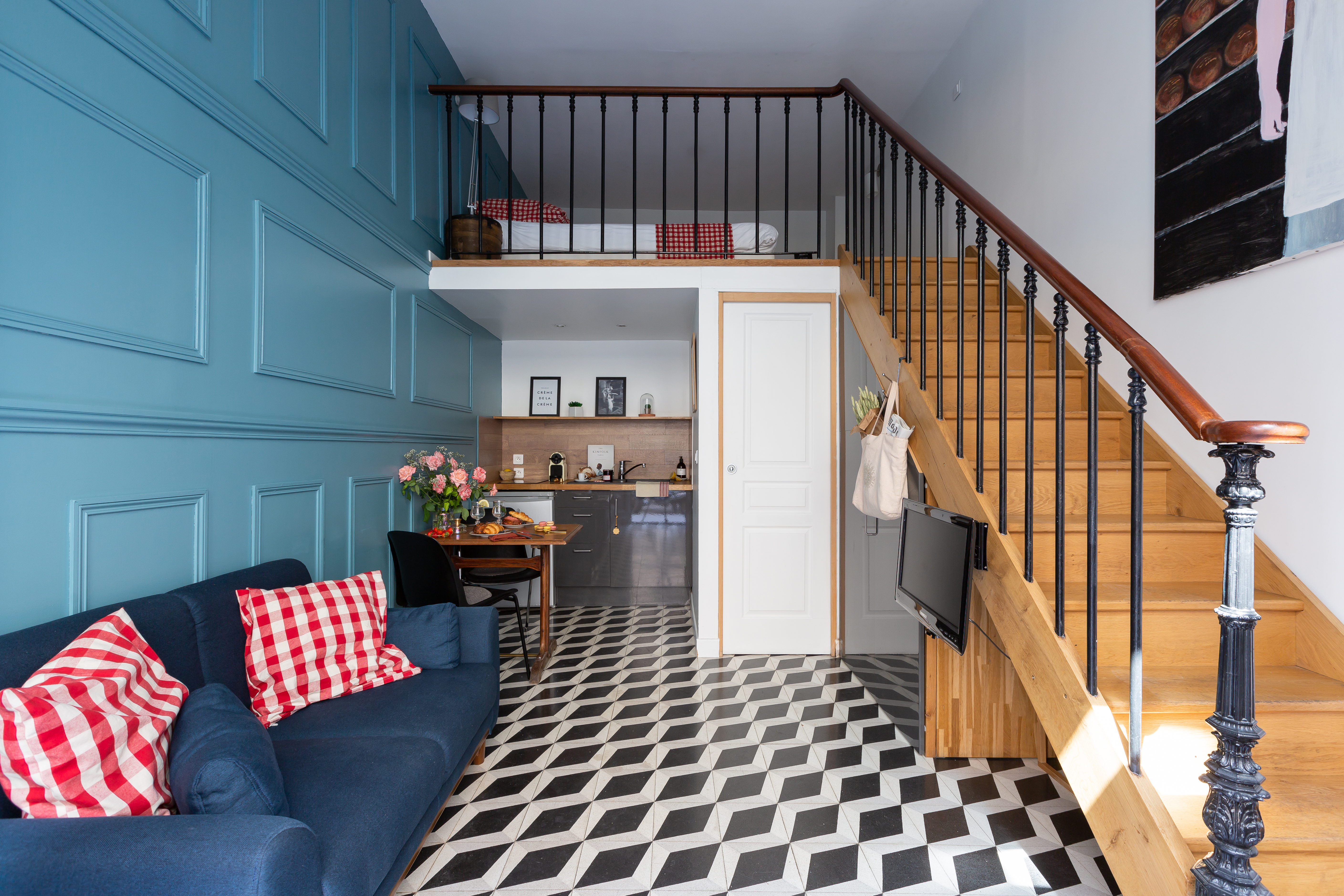 Design Loft in Old Bakery close Le Marais