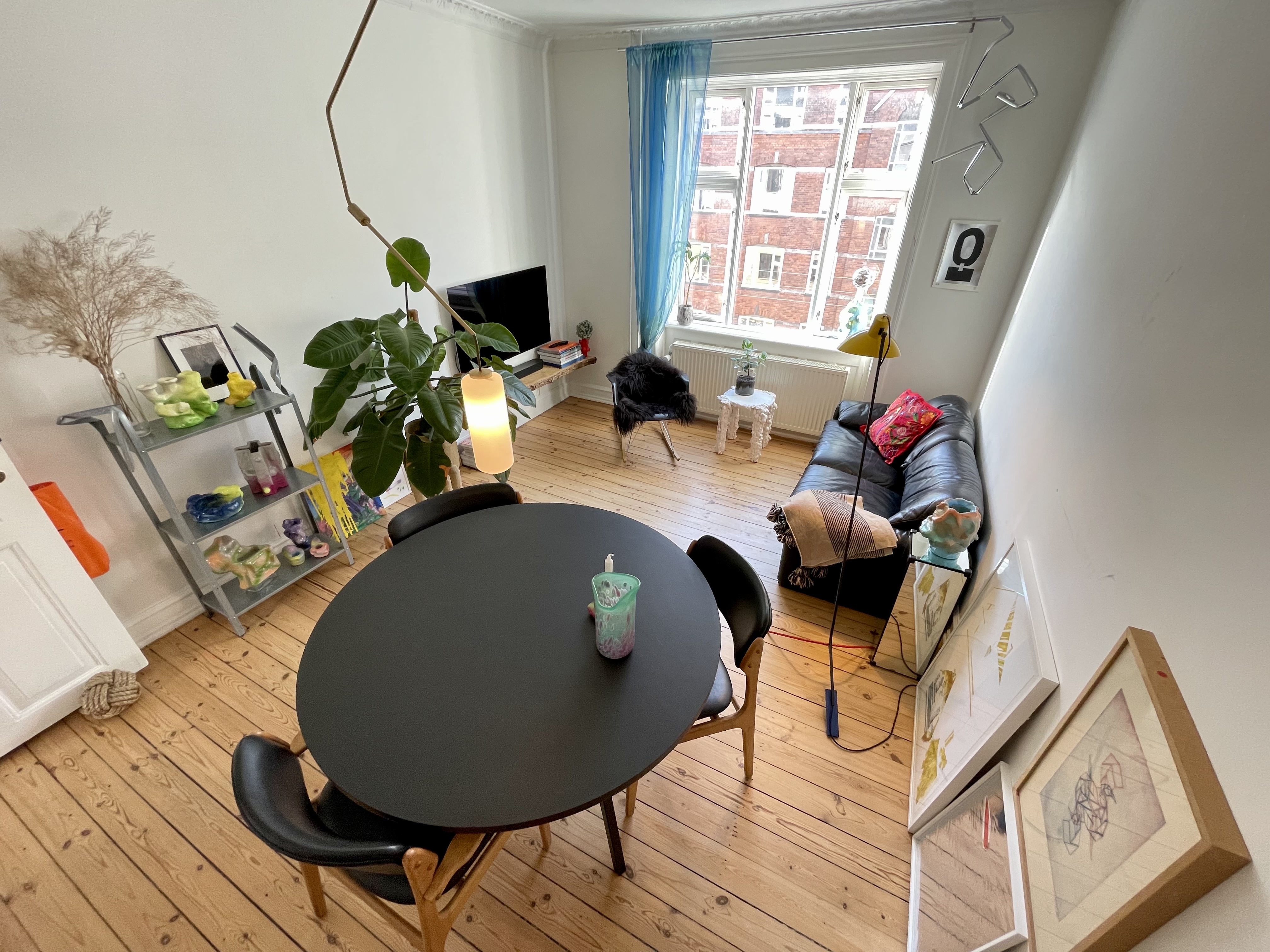 Art&Design apt in hip Nørrebro - 2BR in Nrrebro, Copenhagen