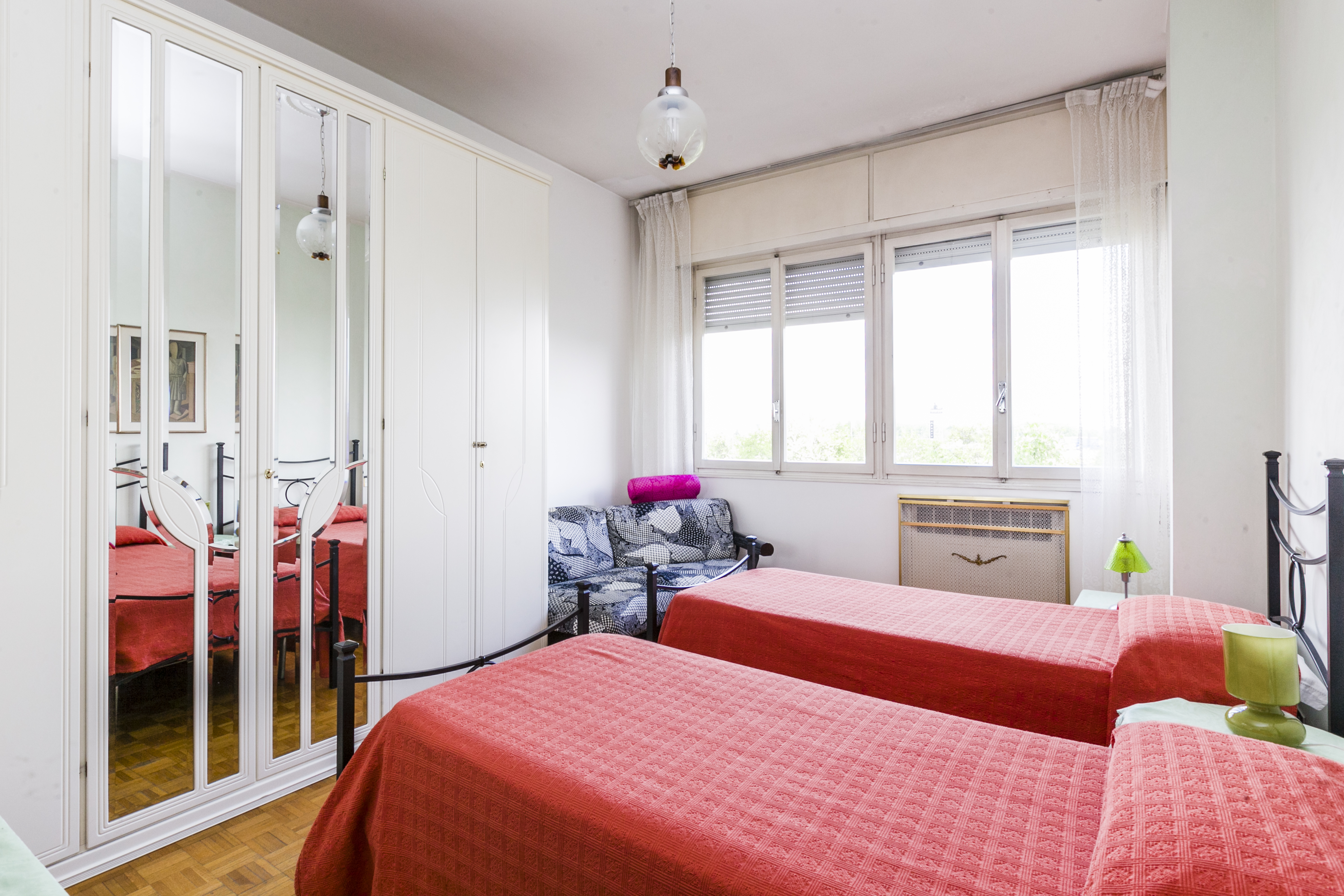 room in front of the fair in San Donato - San Vitale, Bologna