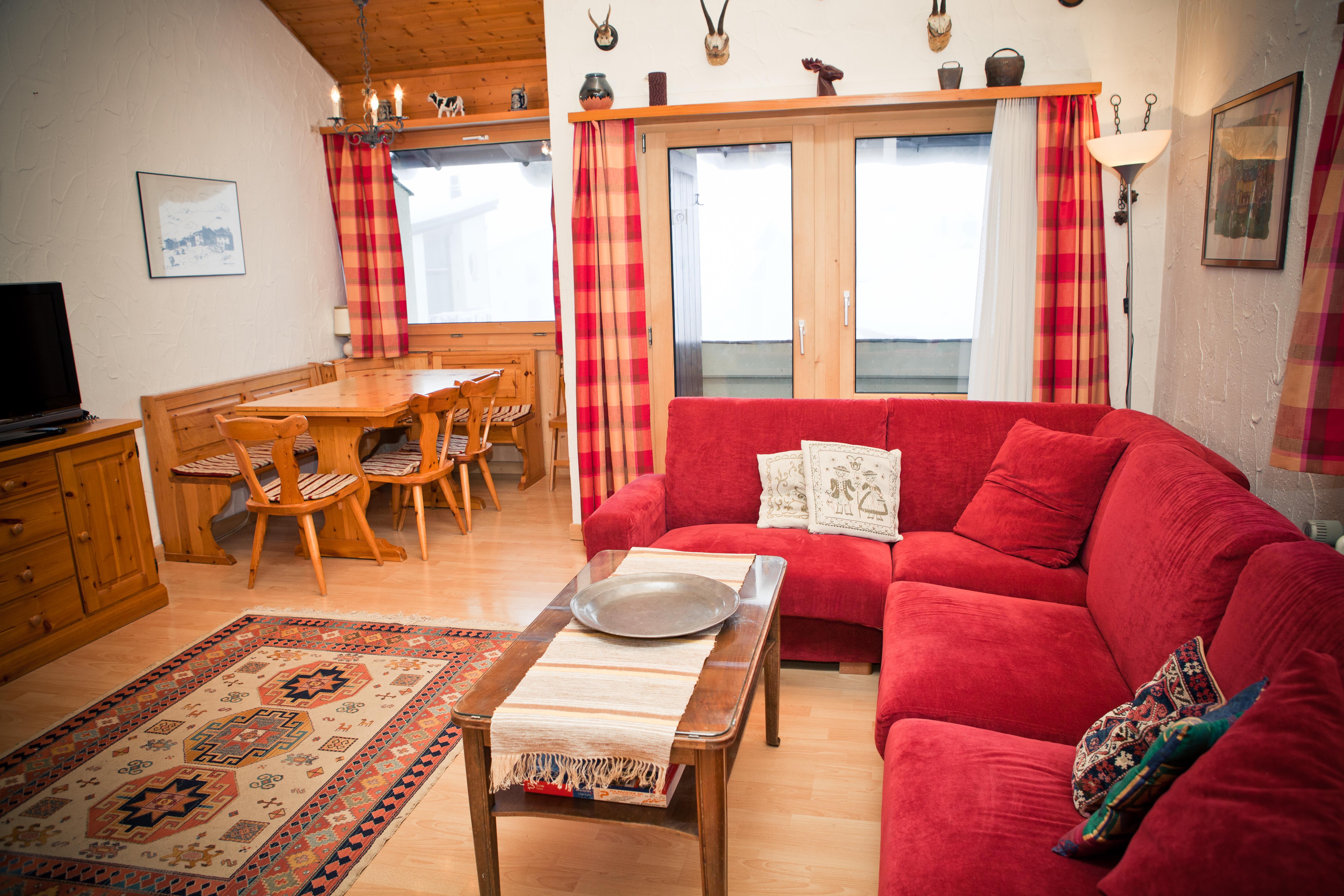 3 Bedroom Engadin Apartment for Couples/Families