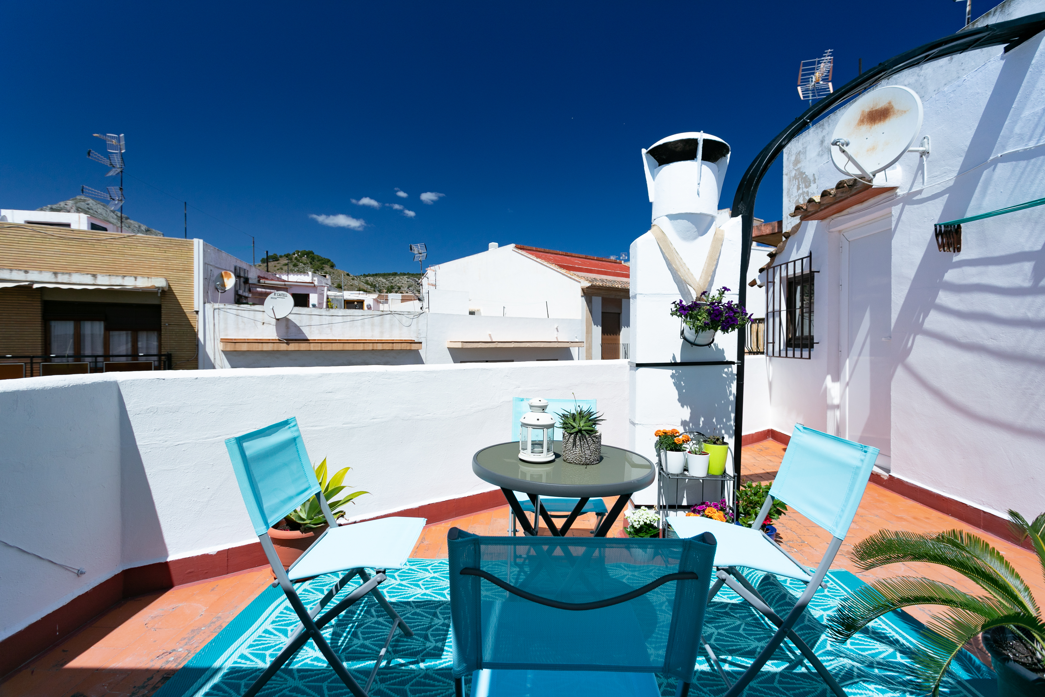 Private apartment with terrace