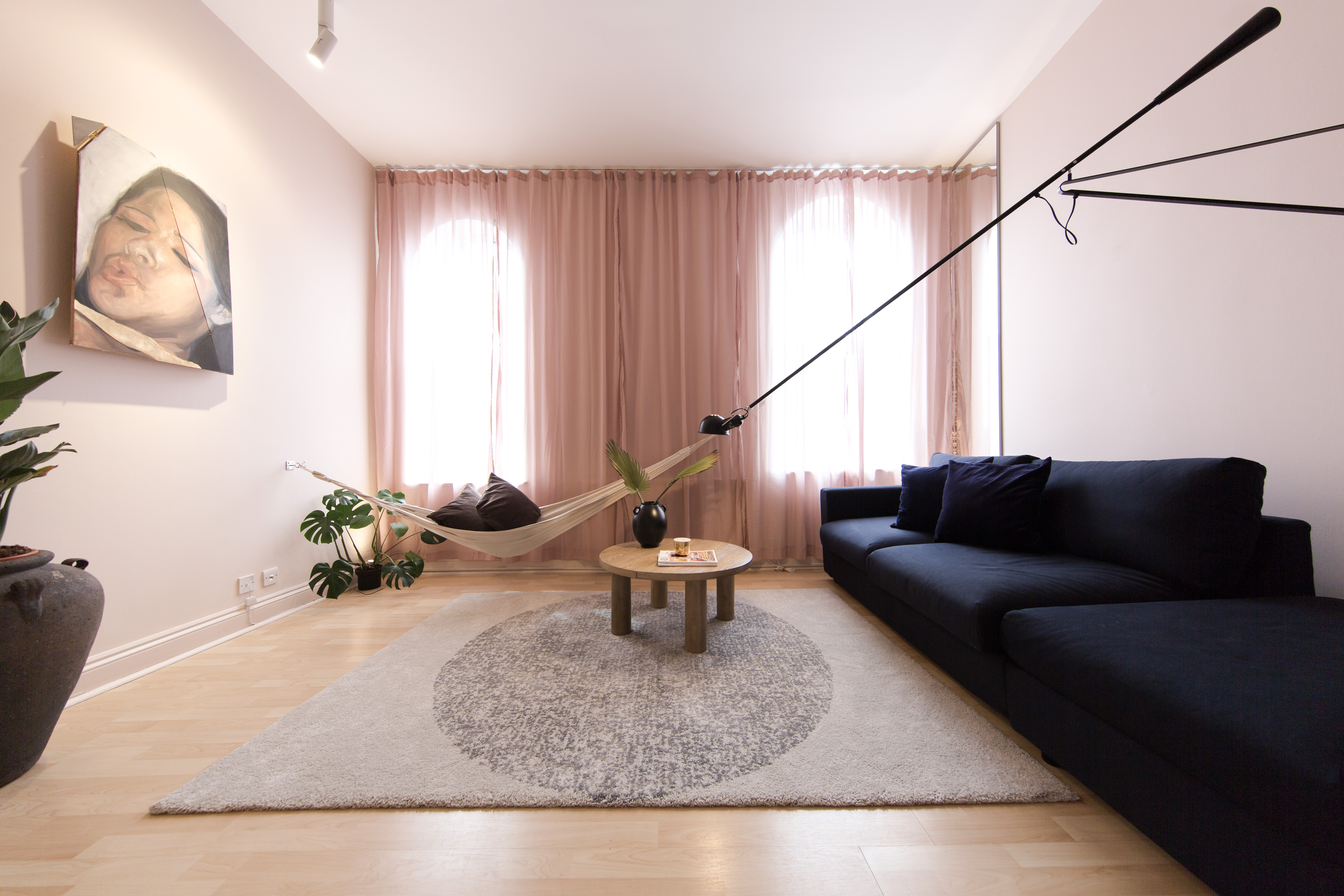 Loft w/ 100” Cinema, Premium Mattress & Hammock