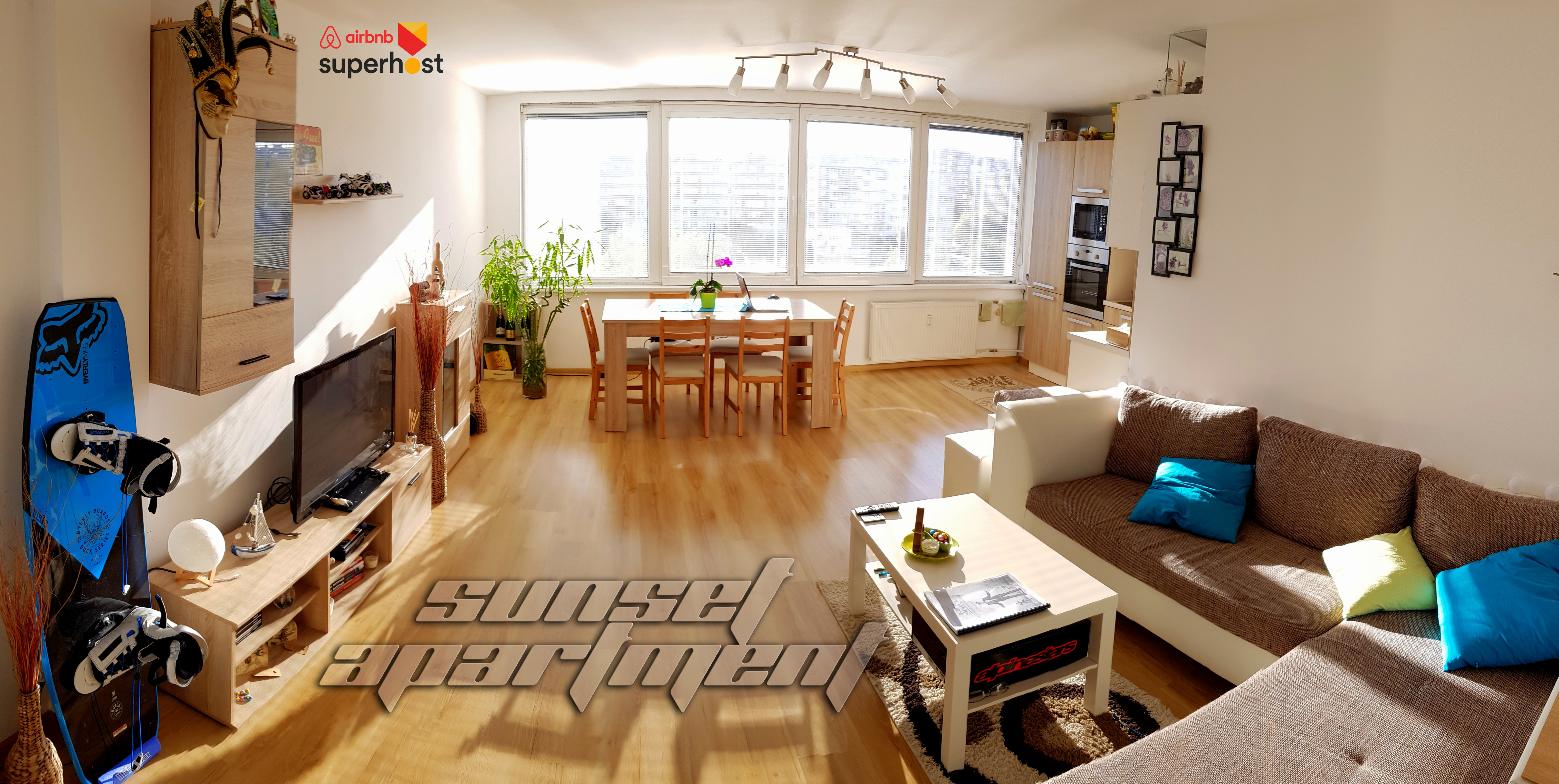 Sunset Apartment by the city center