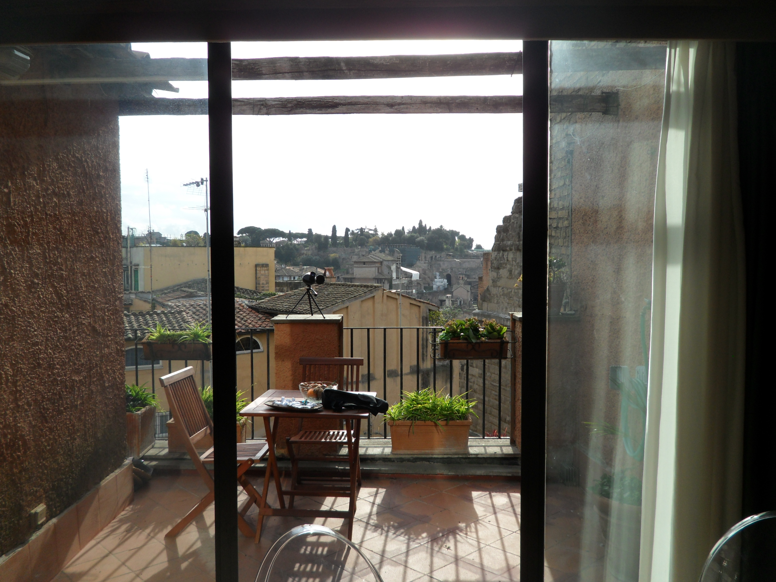The attic at the Roman Forum in I Centro Storico, Rome