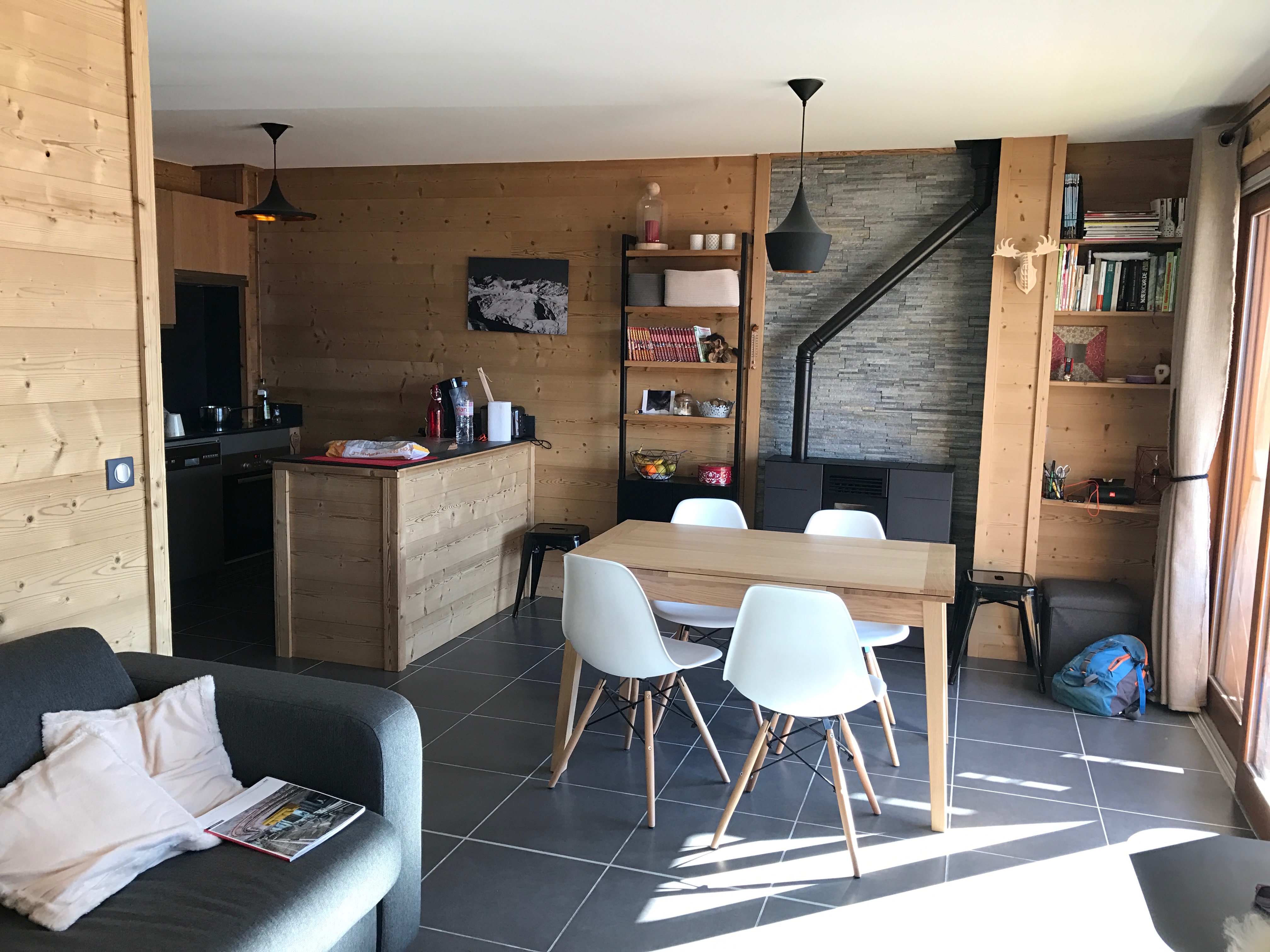 Apartment 6 people Albiez Montrond village