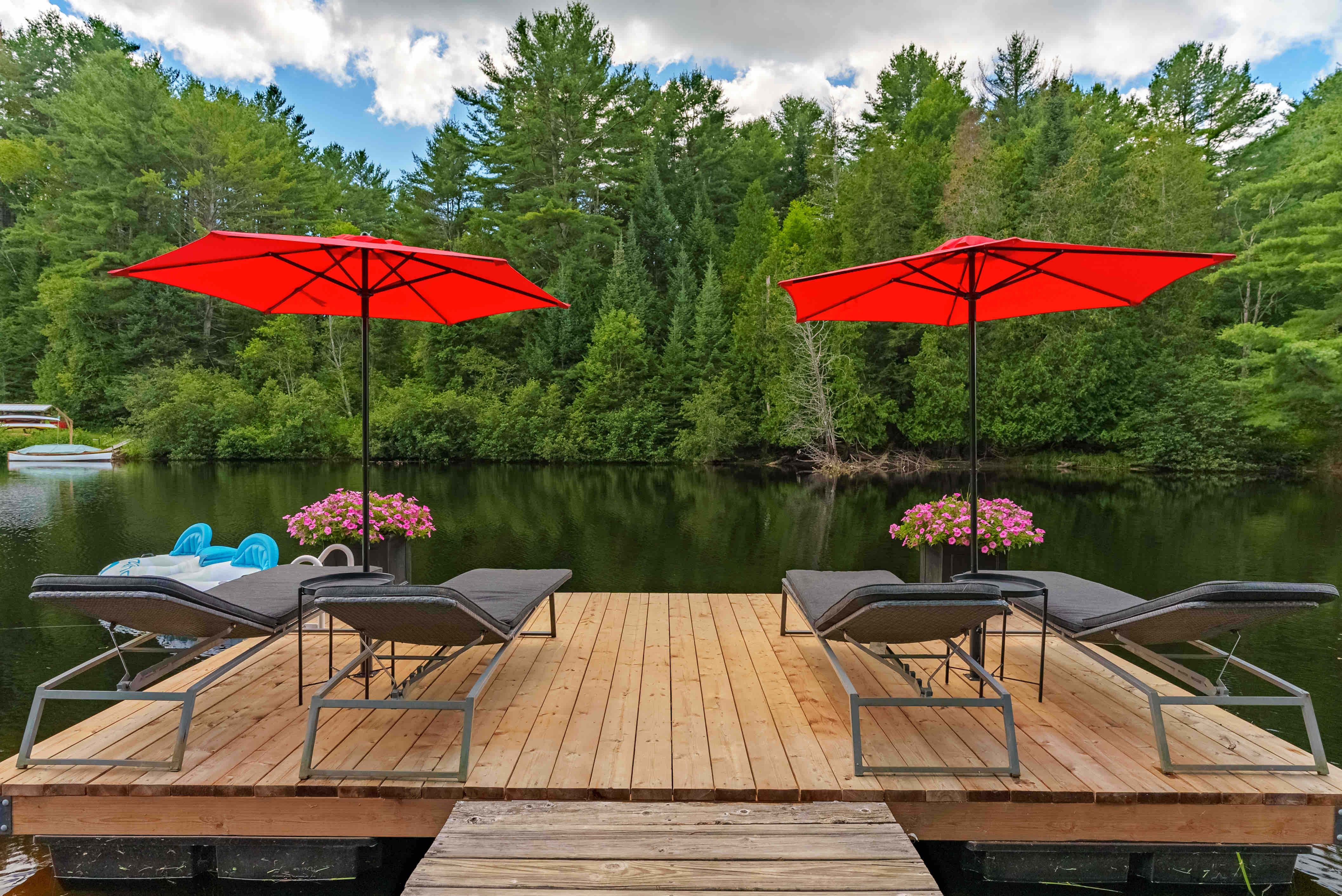 The Lot on the Muskoka River Private Waterfront