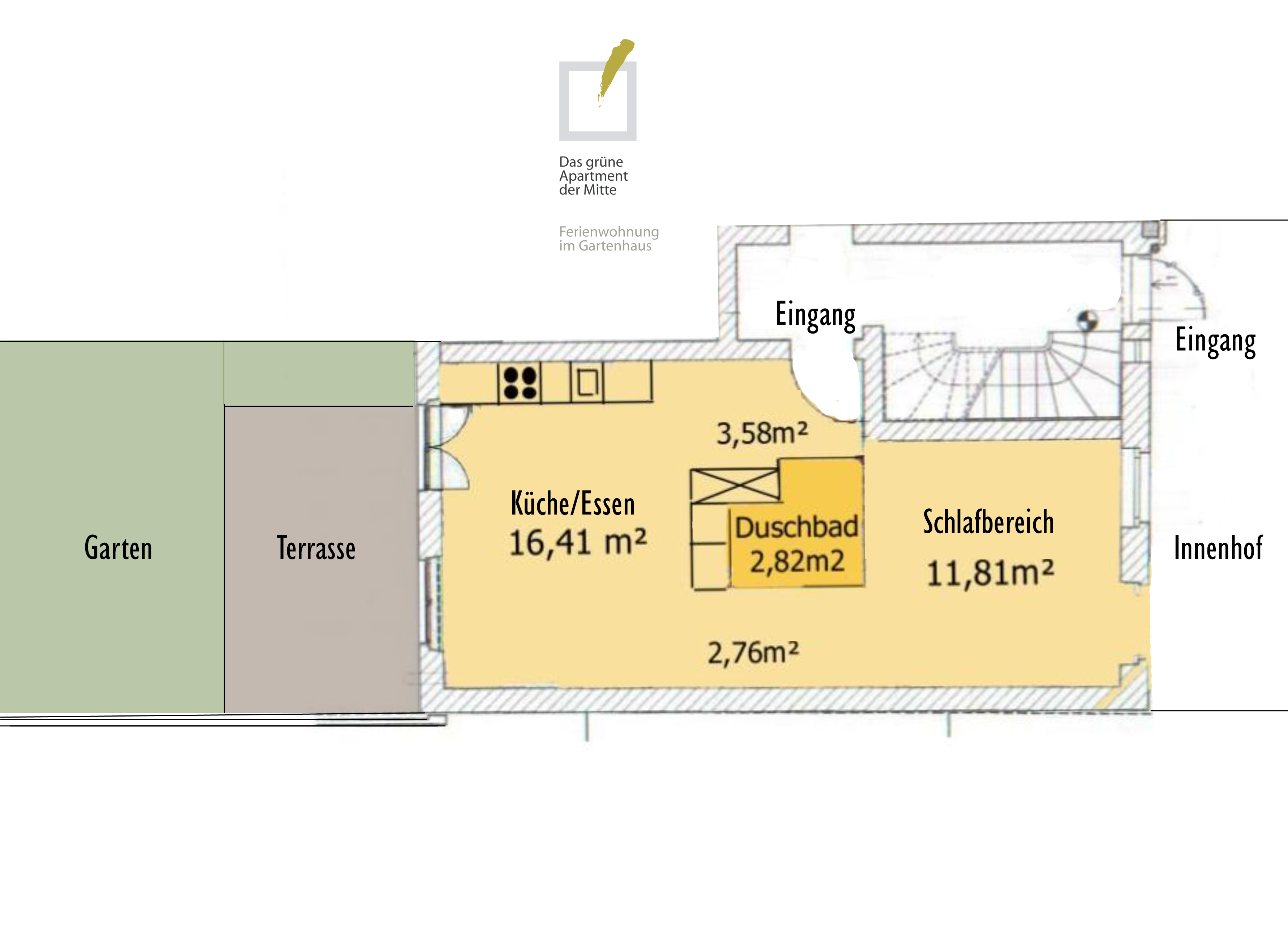 Das grüne Apartment Potsdam Condos zur Miete in Potsdam, Brandenburg