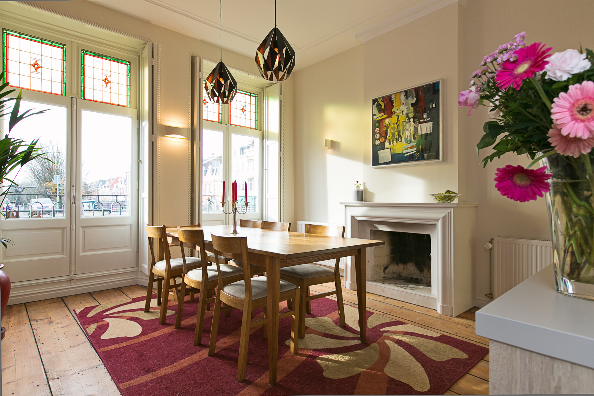 4 floor luxury canal house + garden — The Hague stay