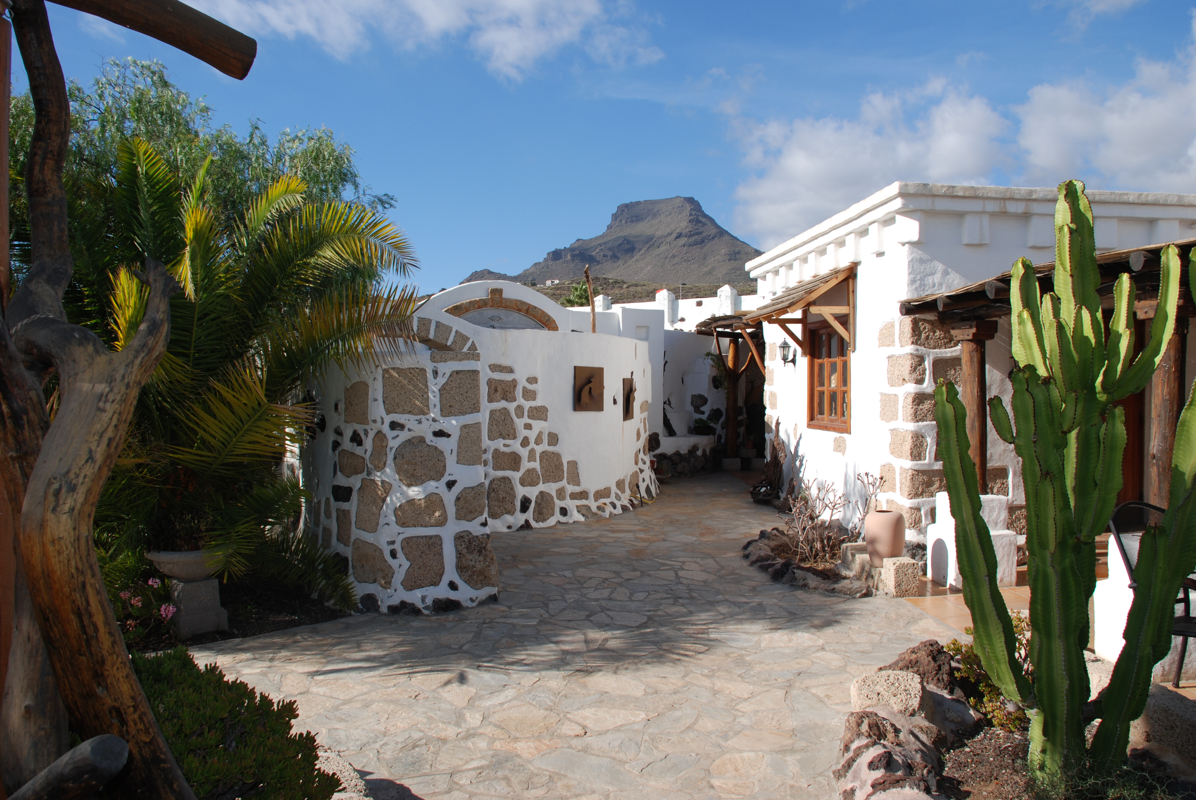 Double room private bathroom in farm Arona