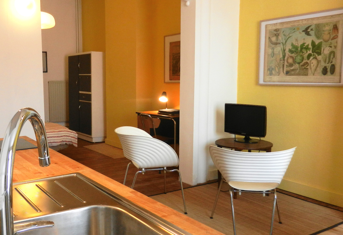 studio sud - quartier vert in Forest, Brussels