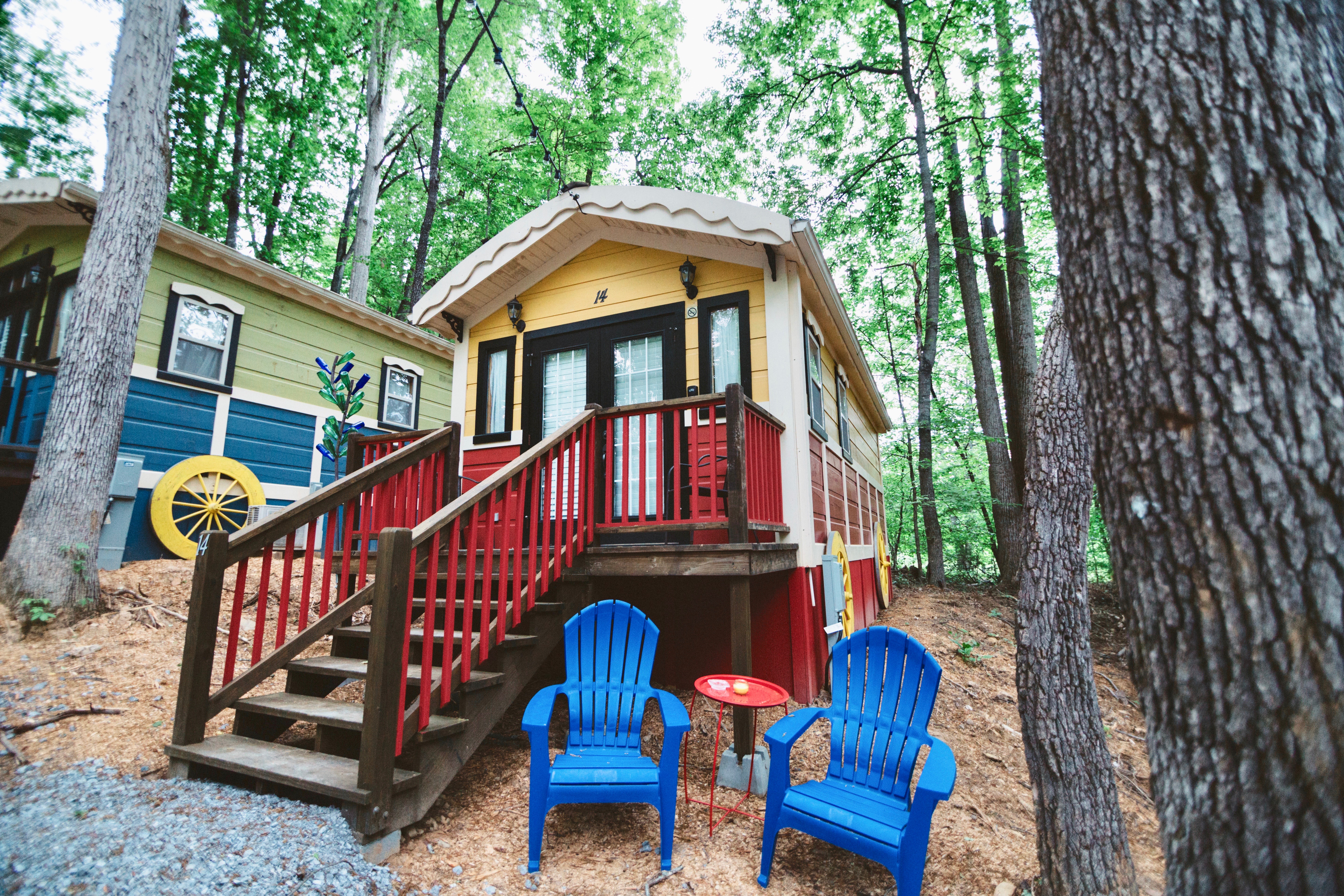 Gypsy Cottage Near The Smokies 14 Hester Tiny Houses For Rent In Sevierville Tennessee United States