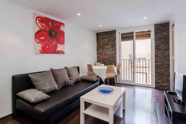 stylish flat in barcelona center in el Raval, Barcelona